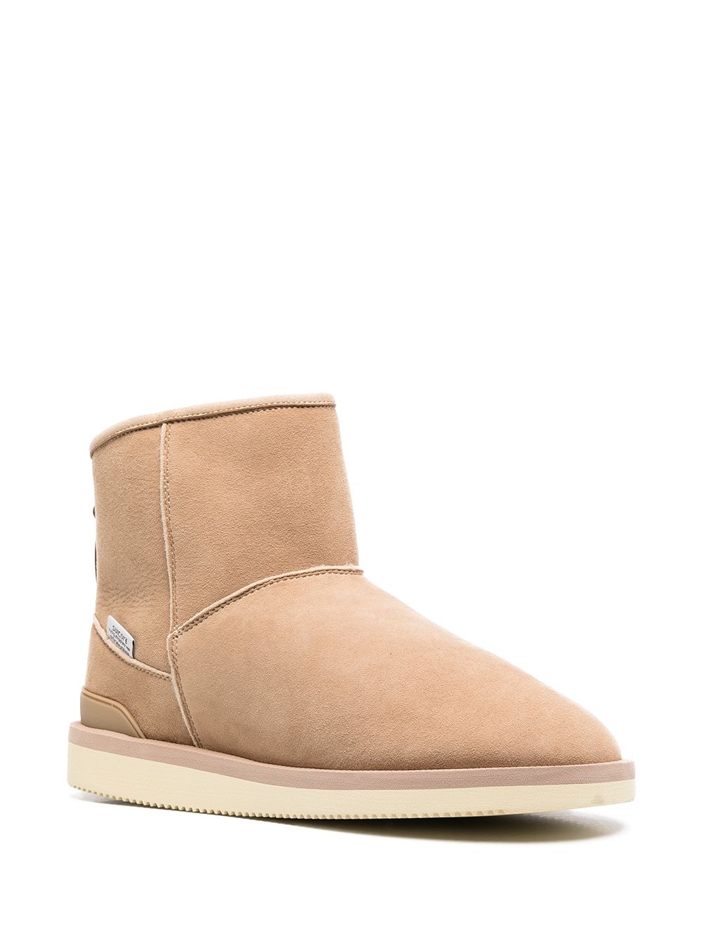 shearling-lined snow boots - 2