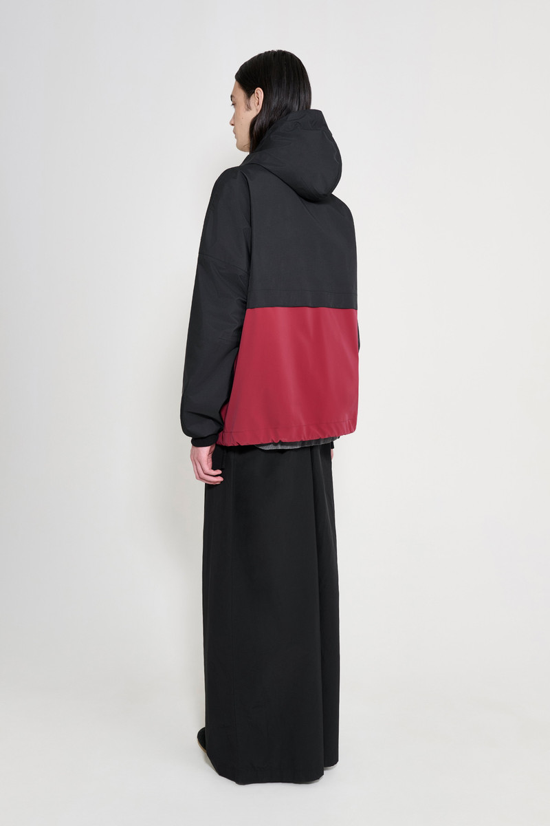 Forsa Two-Tone Matte Anorak Black/Burgundy 3