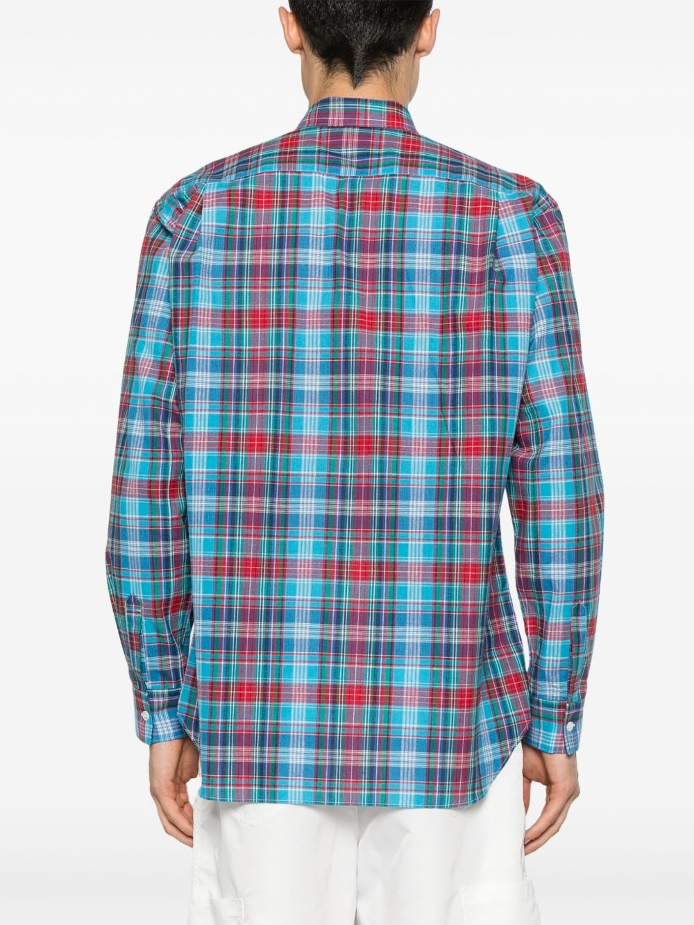 Tartan pattern shirt - 3