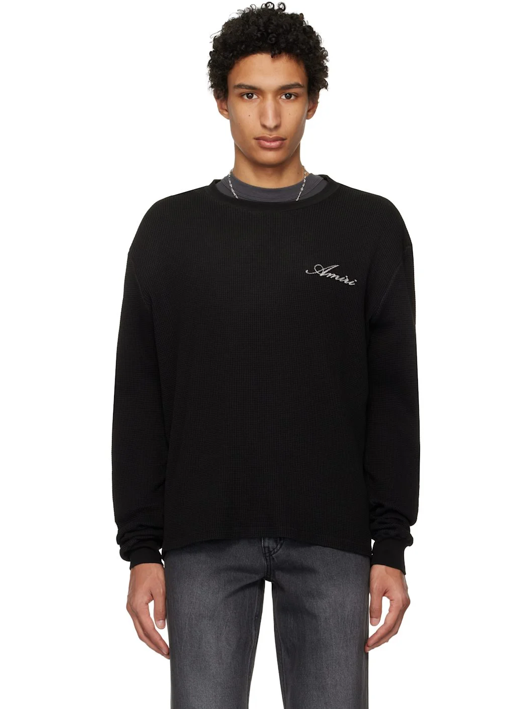 Black Bones Long Sleeve T-shirt - 1
