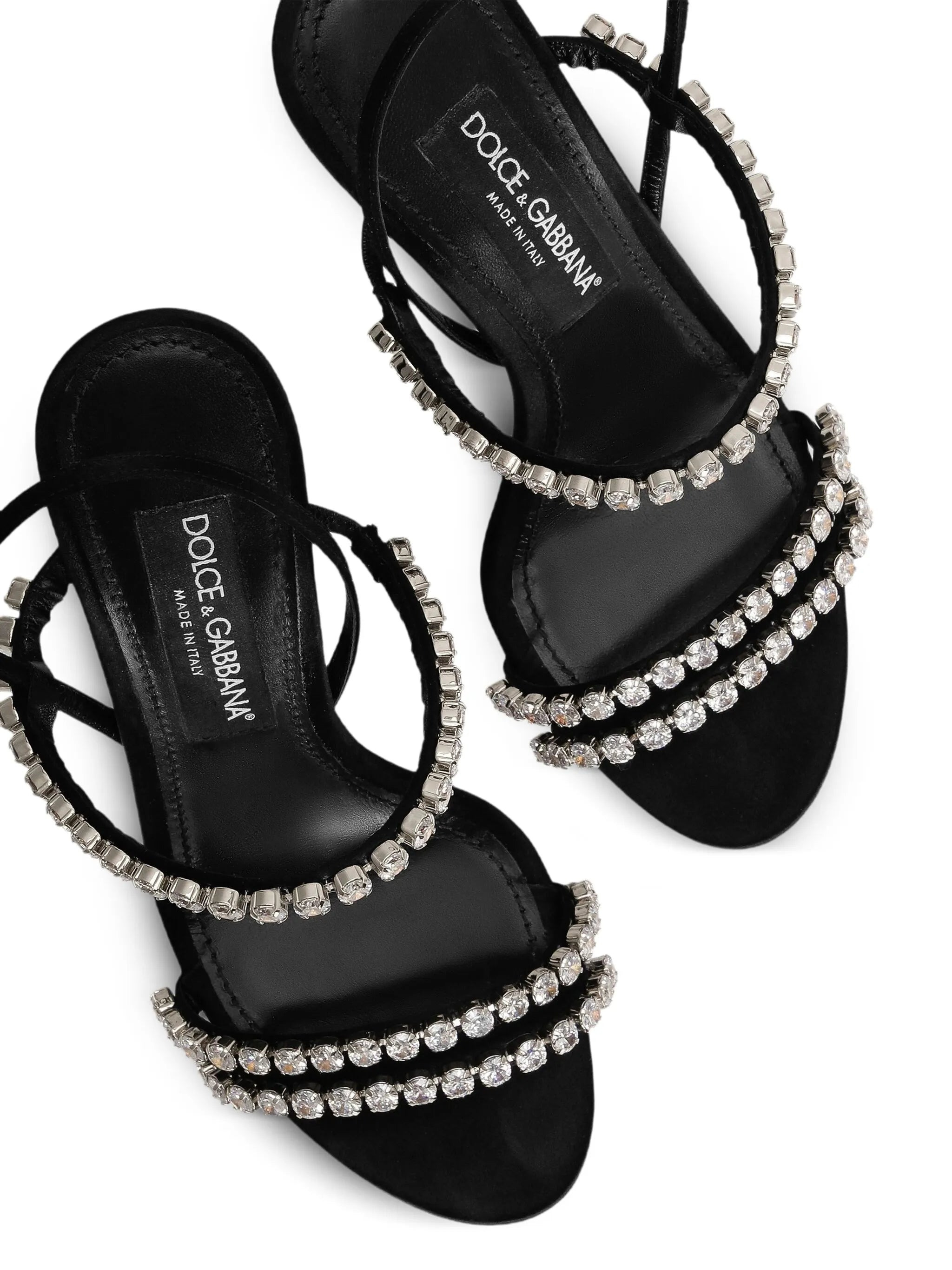 crystal-embellished sandals - 3