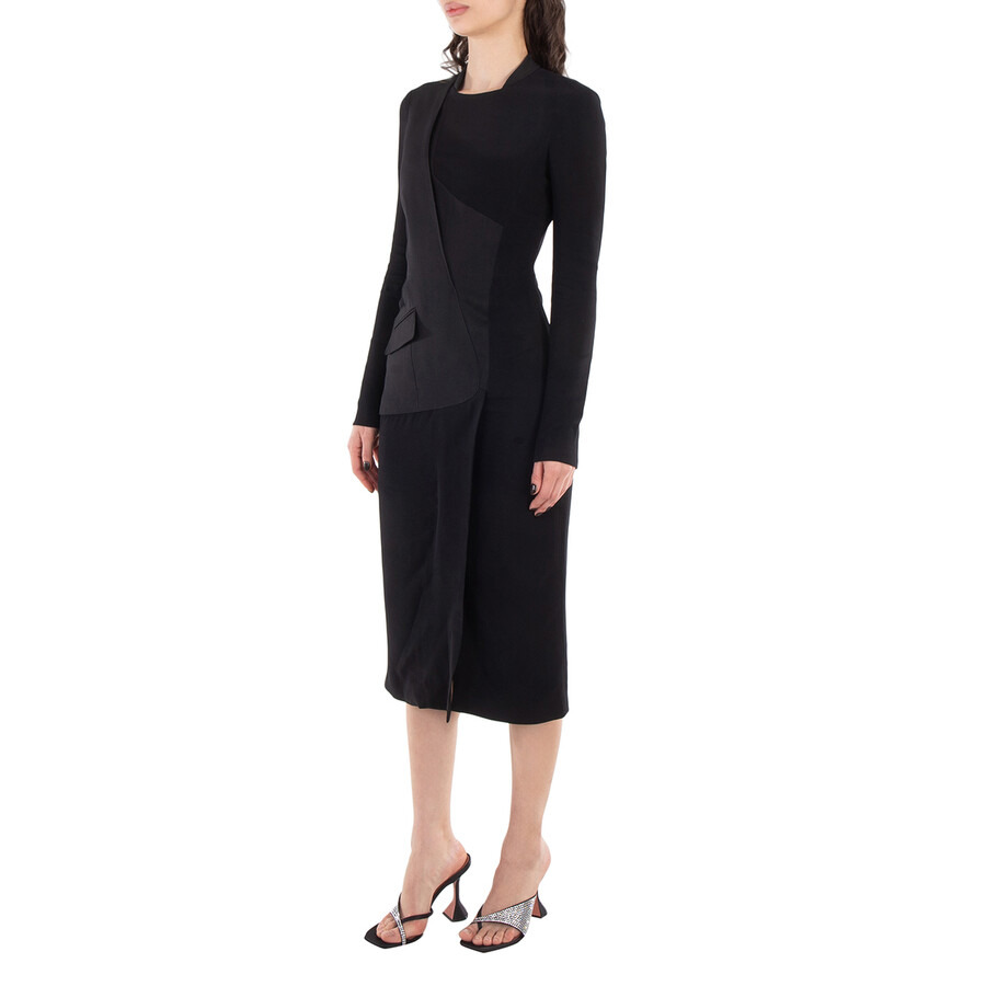 Burberry Ladies Miriam Sheath Black Dress - 5