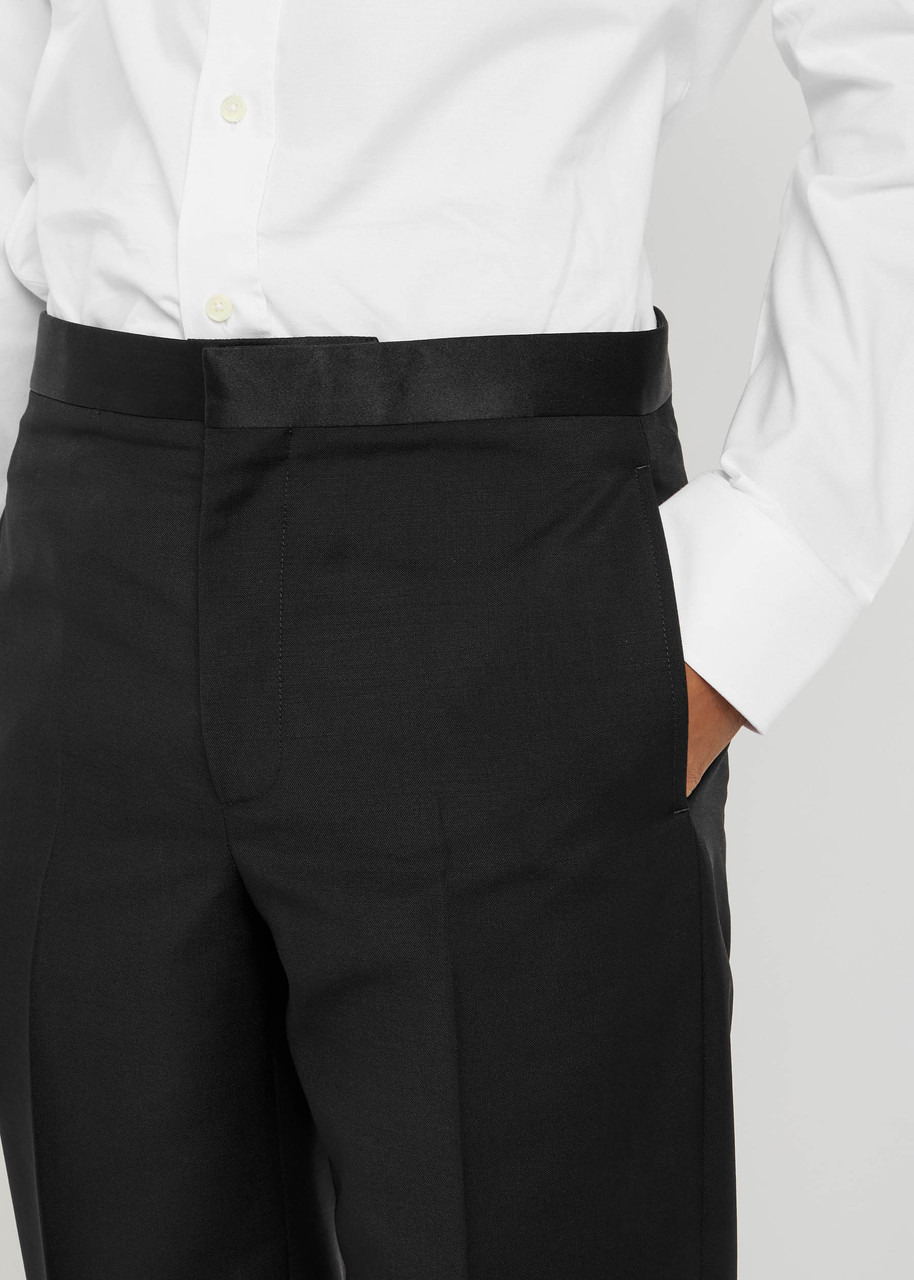 Givenchy Straight-leg Wool-blend Trousers - 5