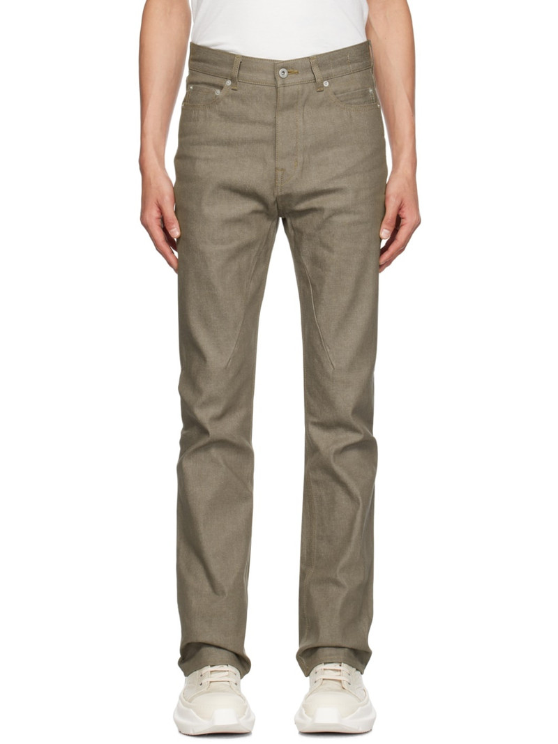 Gray Jim Cut Jeans 1