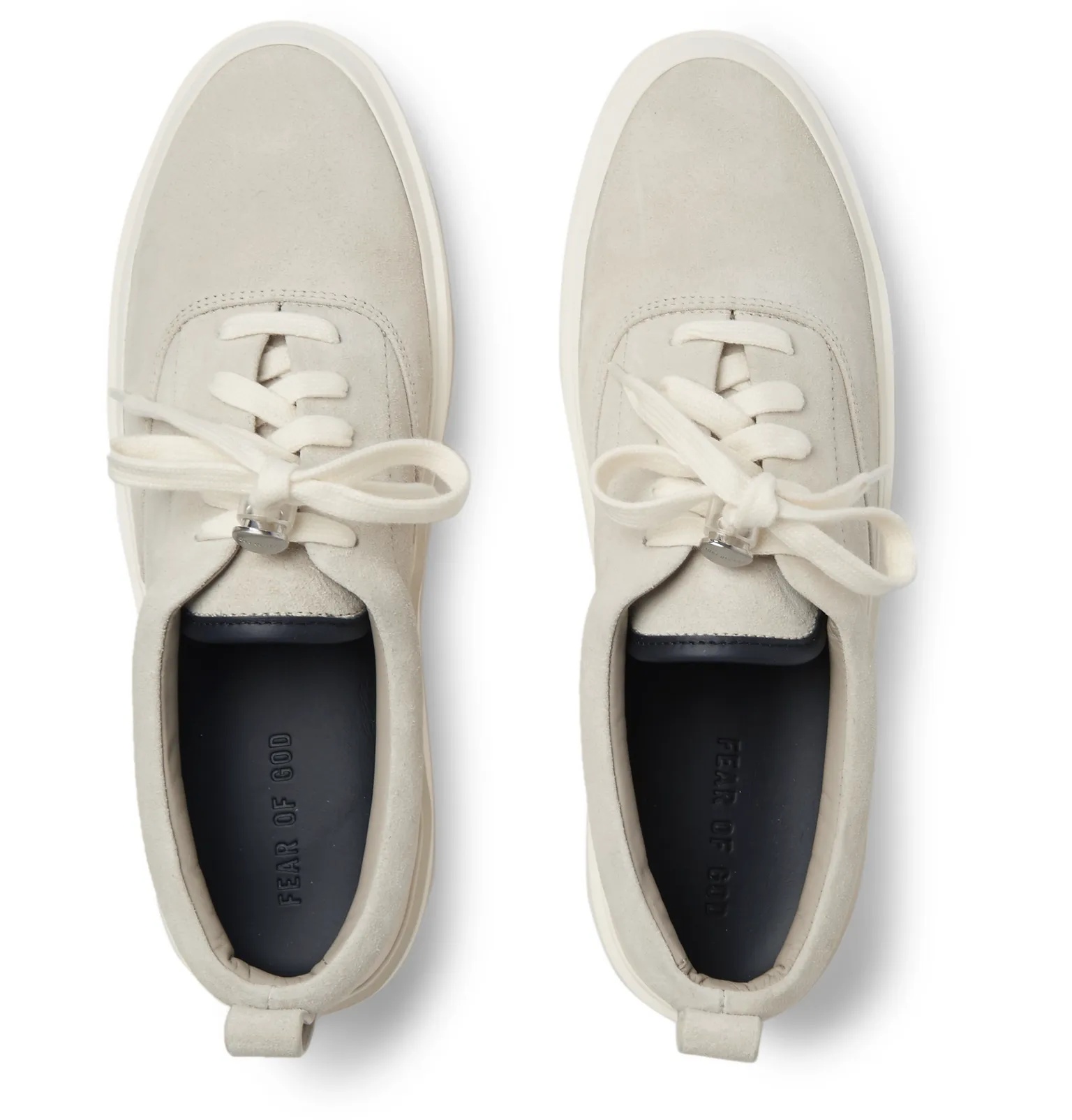 101 Leather-Trimmed Suede Sneakers - 16