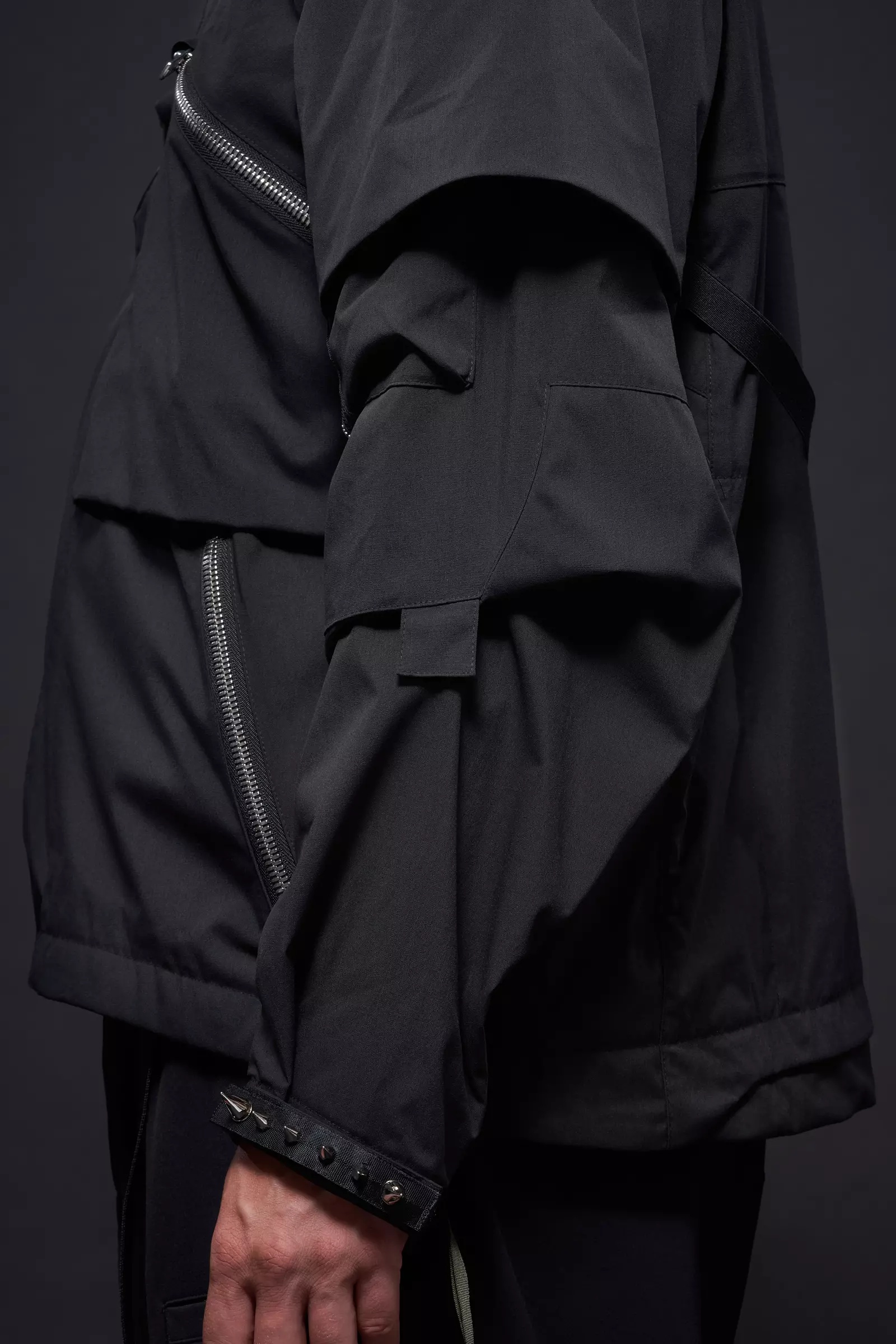 J1WB-E Encapsulated Nylon Interops Jacket Black - 28