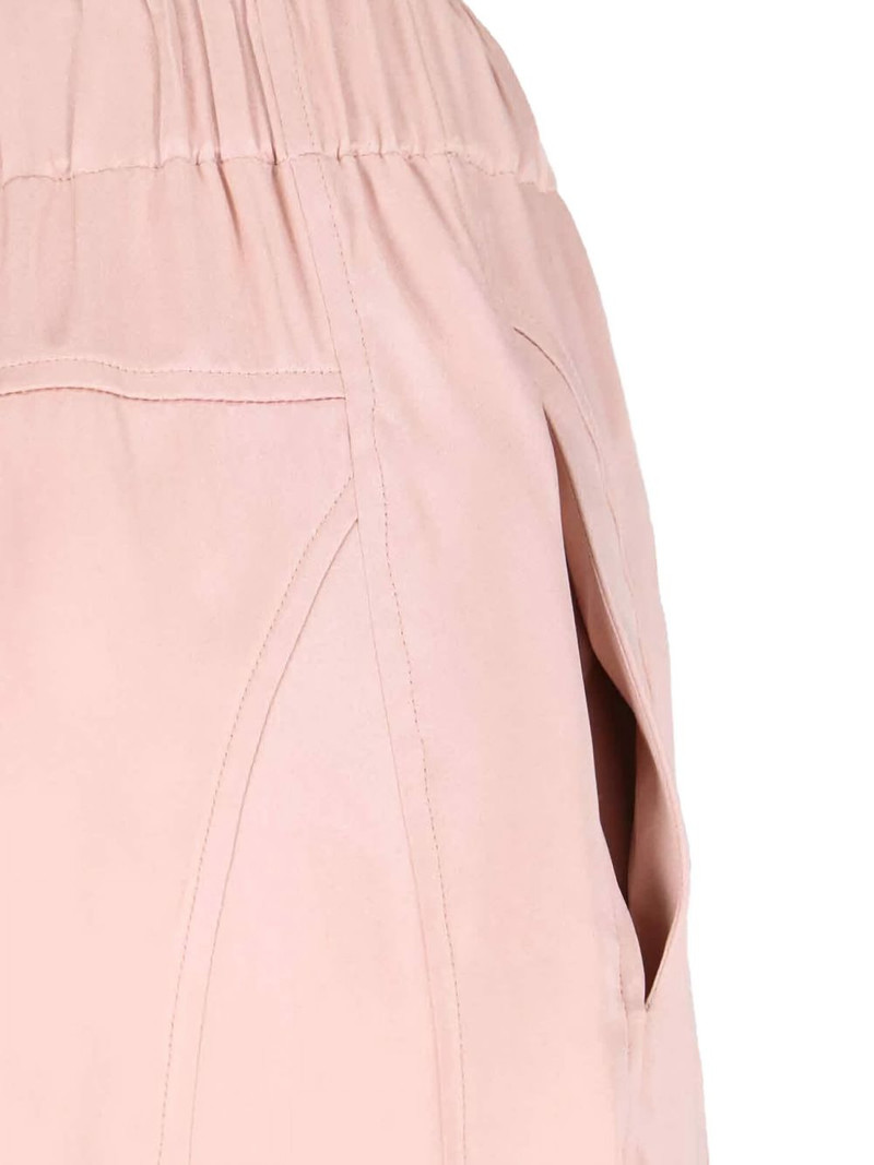 elasticated-cuff drawstring trousers 4