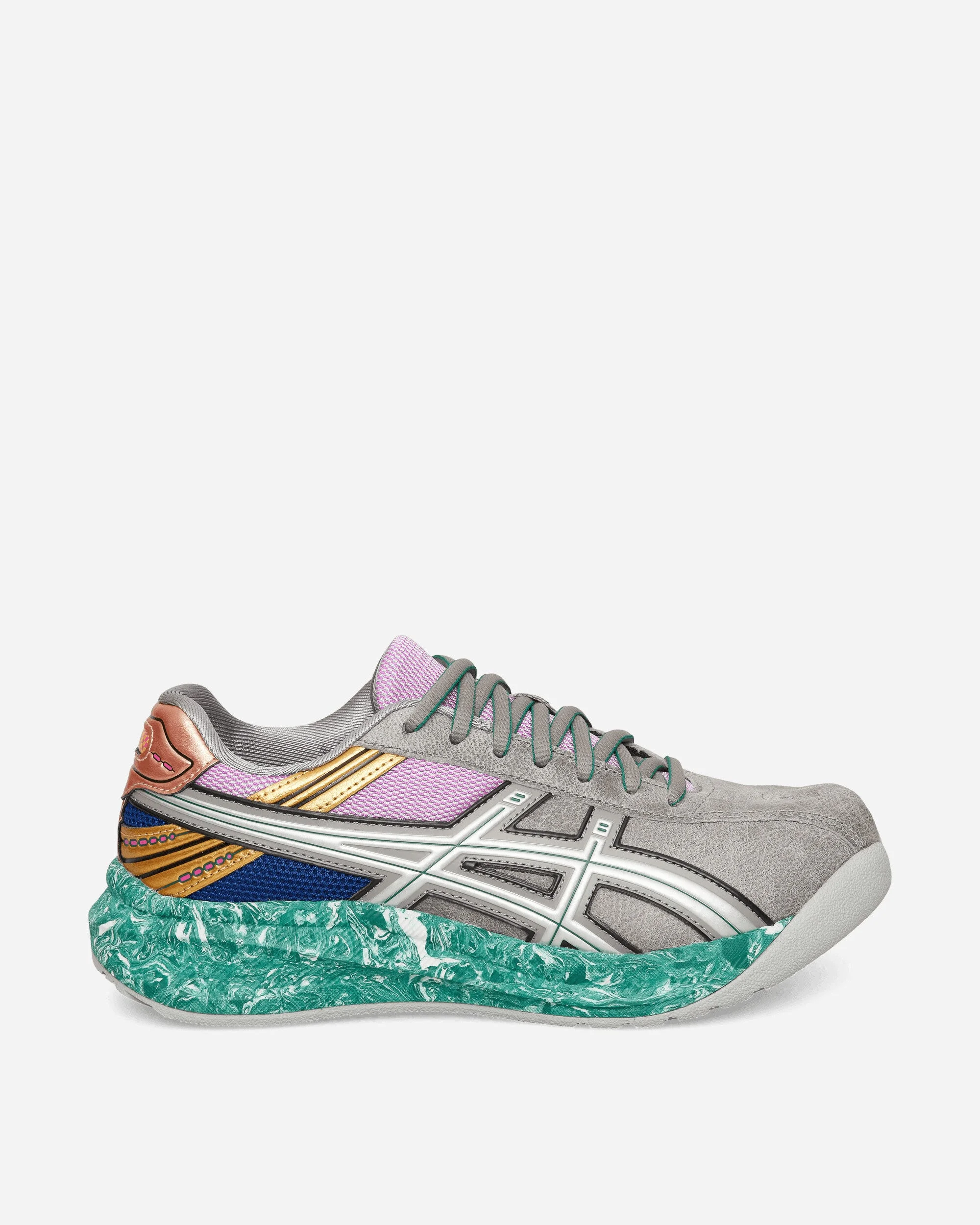 Women's Kiko Kostadinov Lyasa FF II Sneakers Clay Grey / Jasper Green - 1
