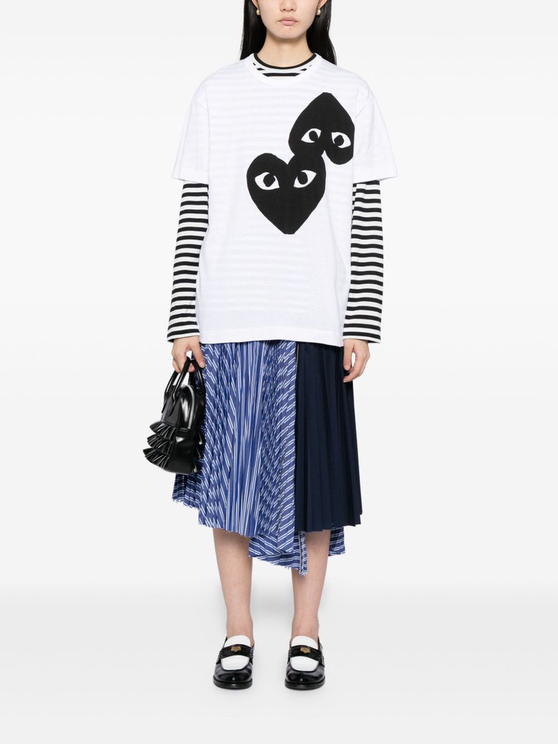 Comme des Garçons PLAY heart-print T-shirt outlook