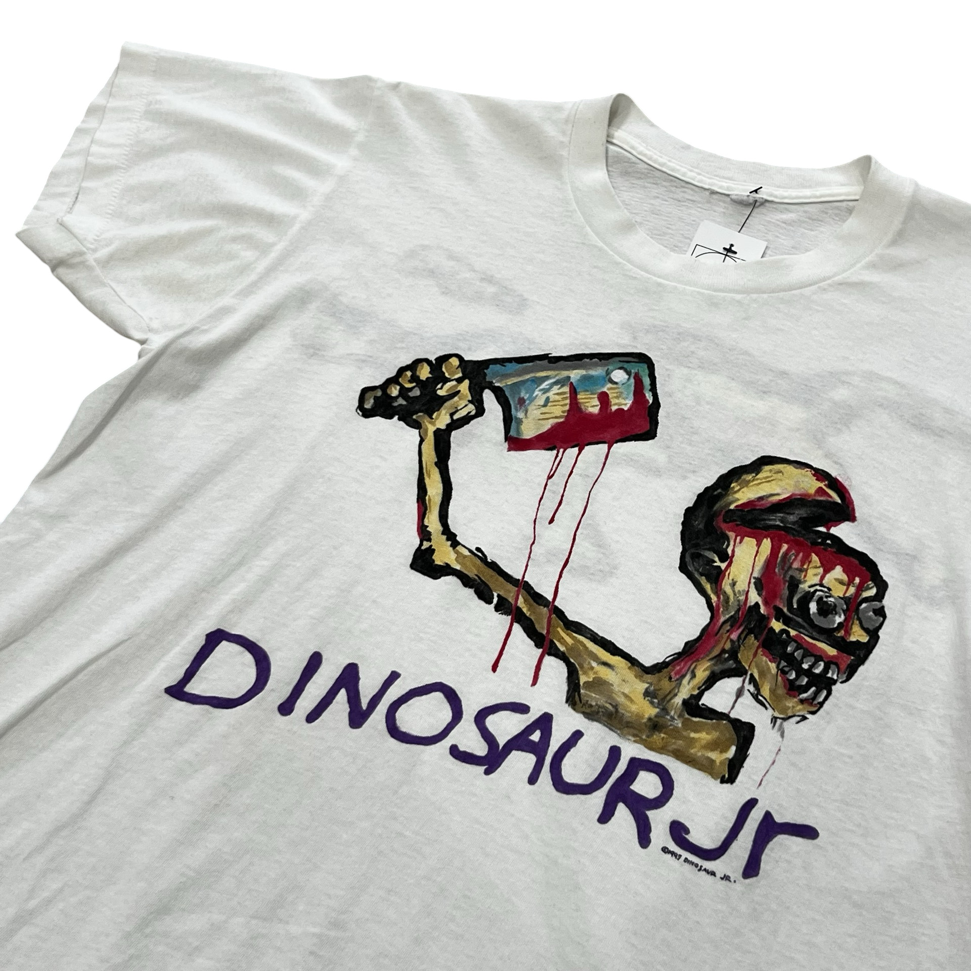 Final Blow - Vintage 1993 Dinosaur Jr. Start Choppin' T-Shirt SZ L - 2
