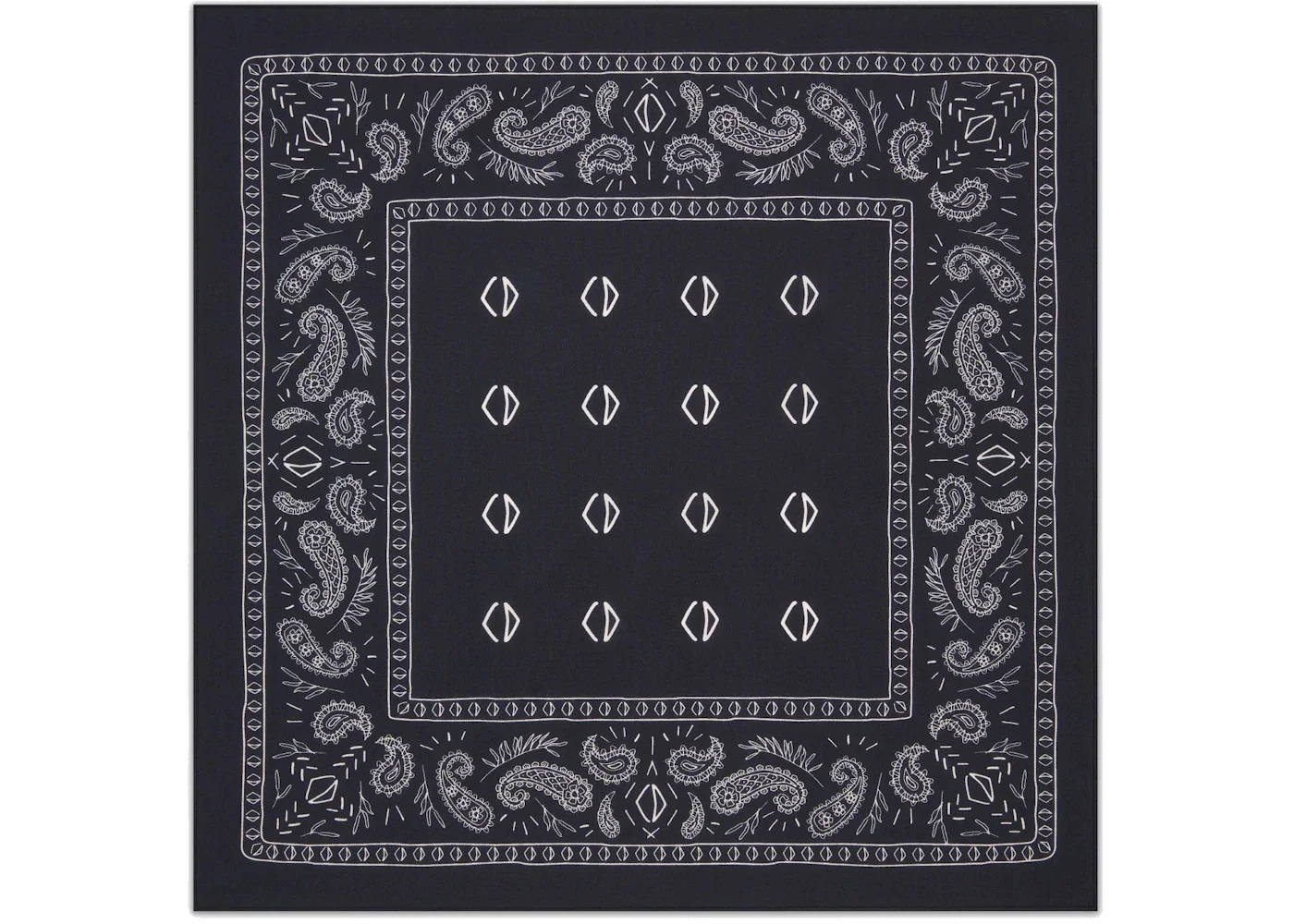 Dior x CACTUS JACK Printed Bandana Navy Blue/White - 1