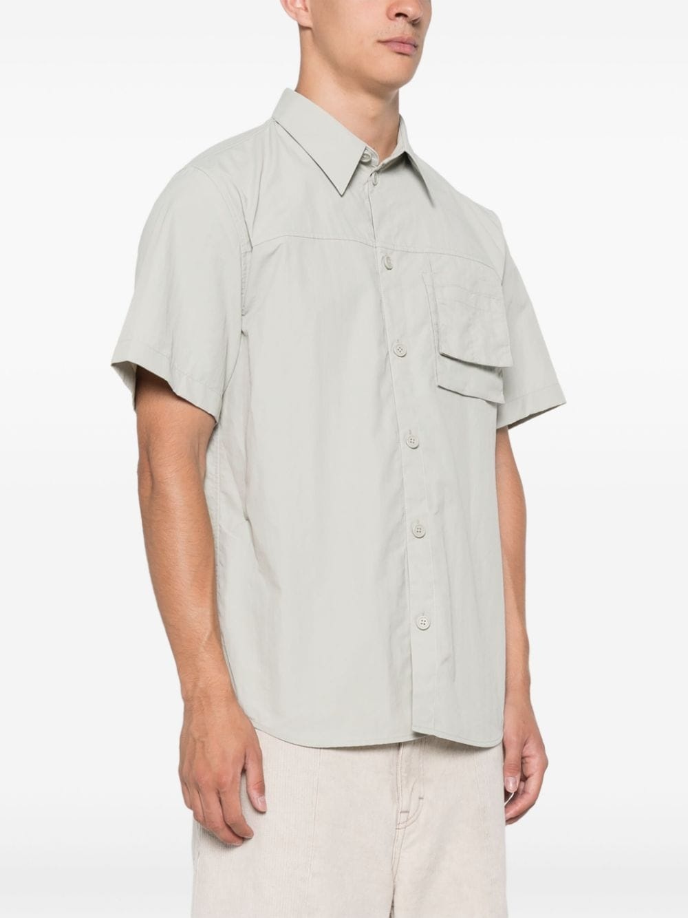 utility-pocket shirt - 3