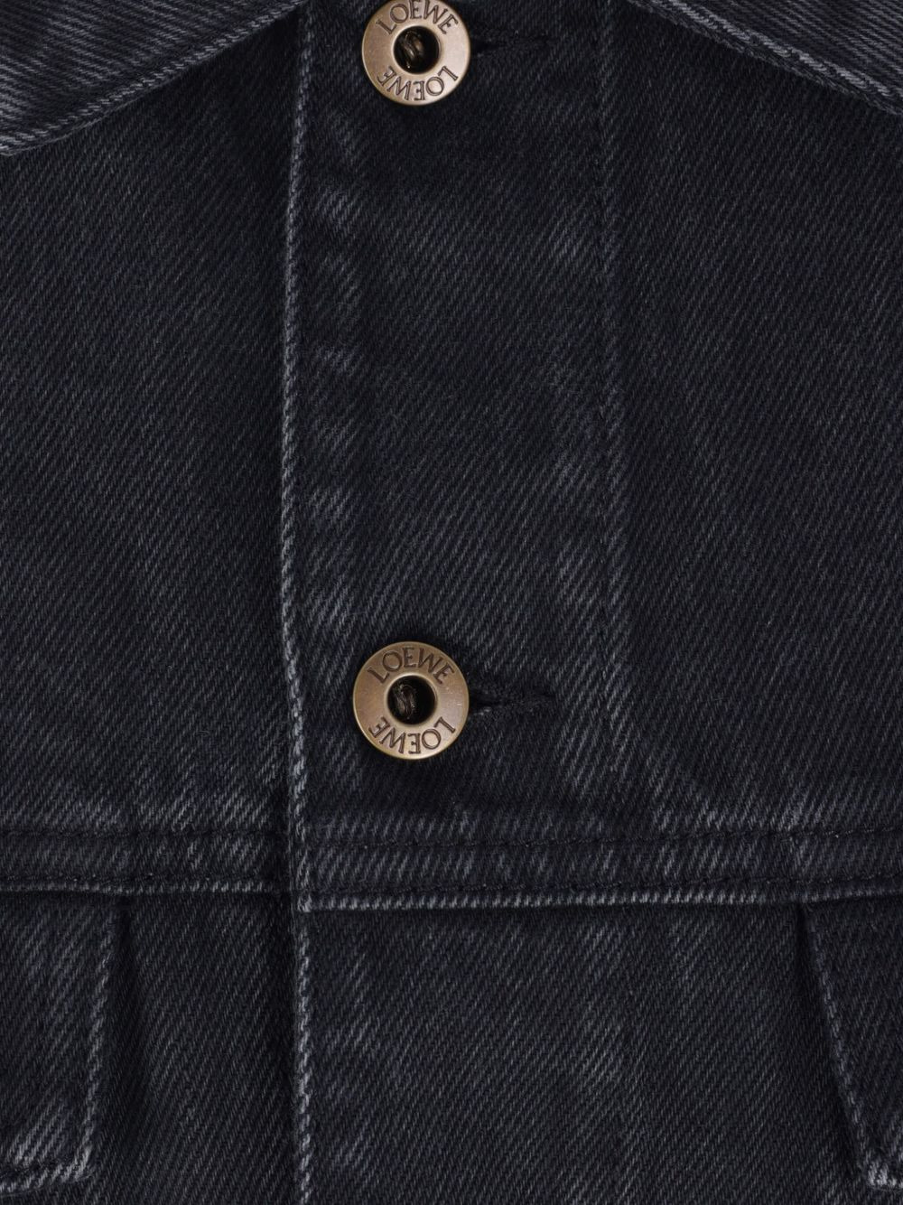 Anagram denim jacket - 3
