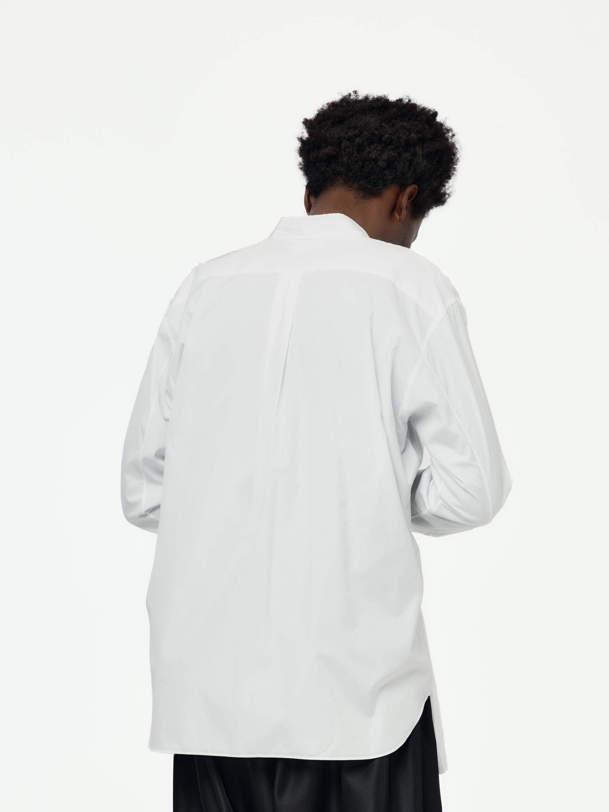 HOMME PLUS SHIRT (WHITE / OFF WHITE) - 3
