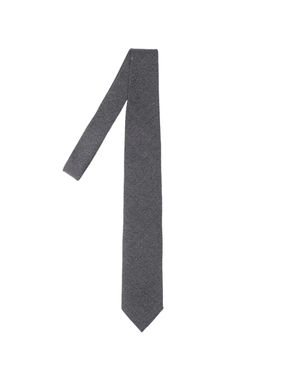 melange wool tie - 1
