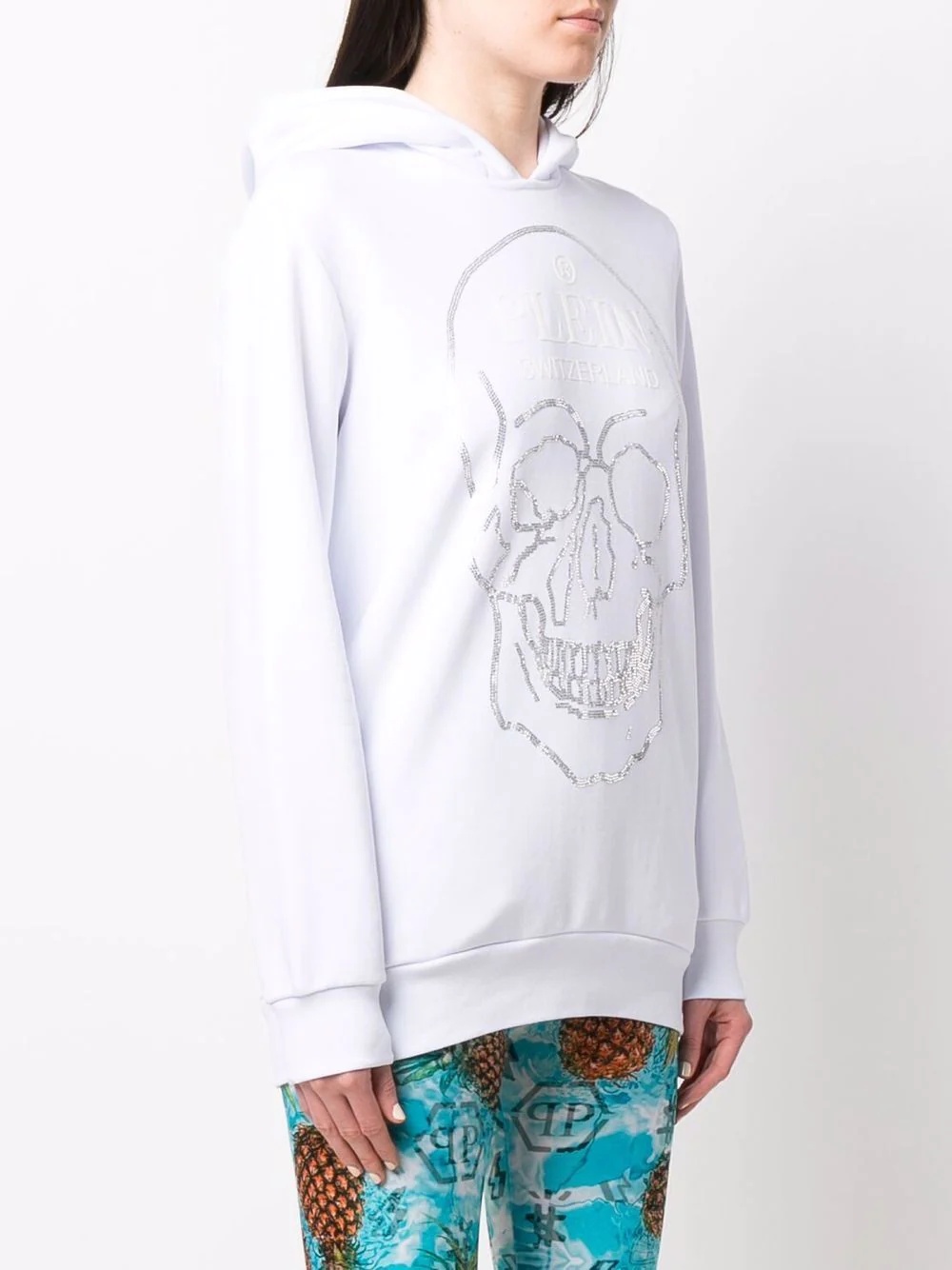 Crystal Skull long-sleeve hoodie - 3