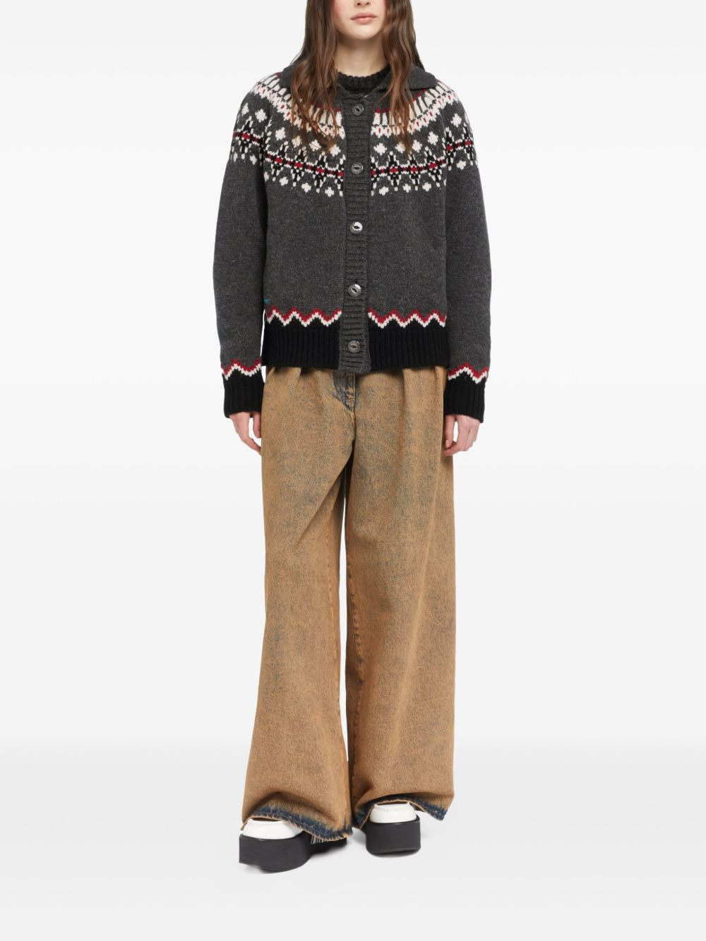 Sweet Winter fair-isle cardigan - 2