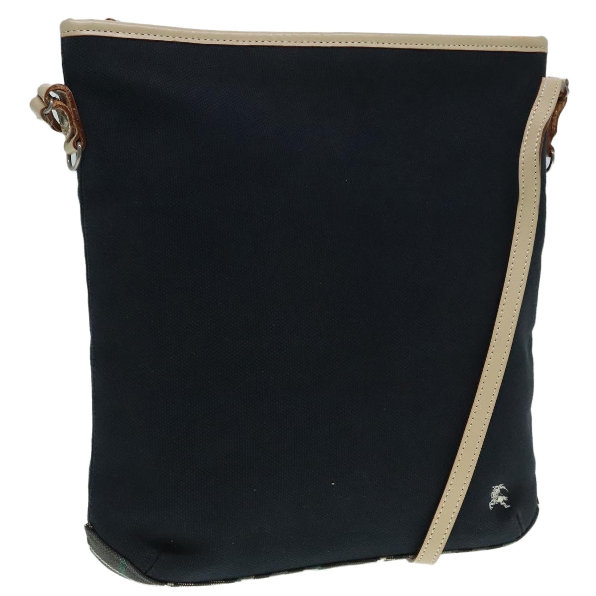 Burberry Blue Label Shoulder Bag Canvas Navy - 1