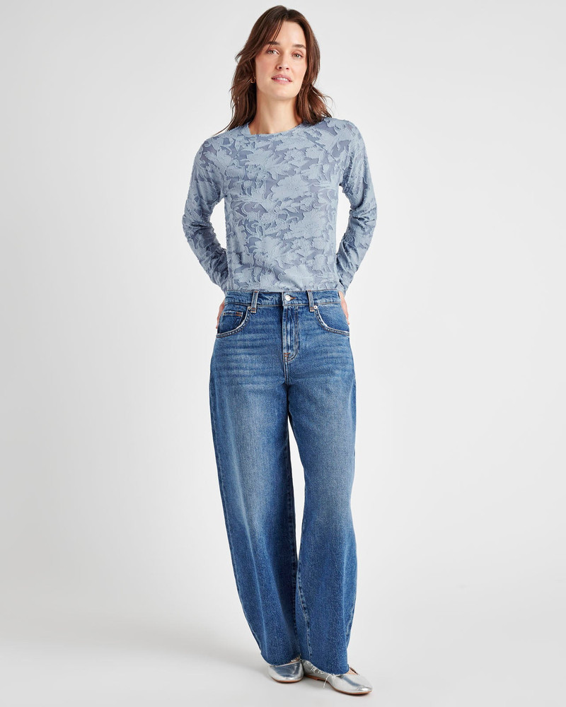 Cecelia Floral Long Sleeve Tee 1