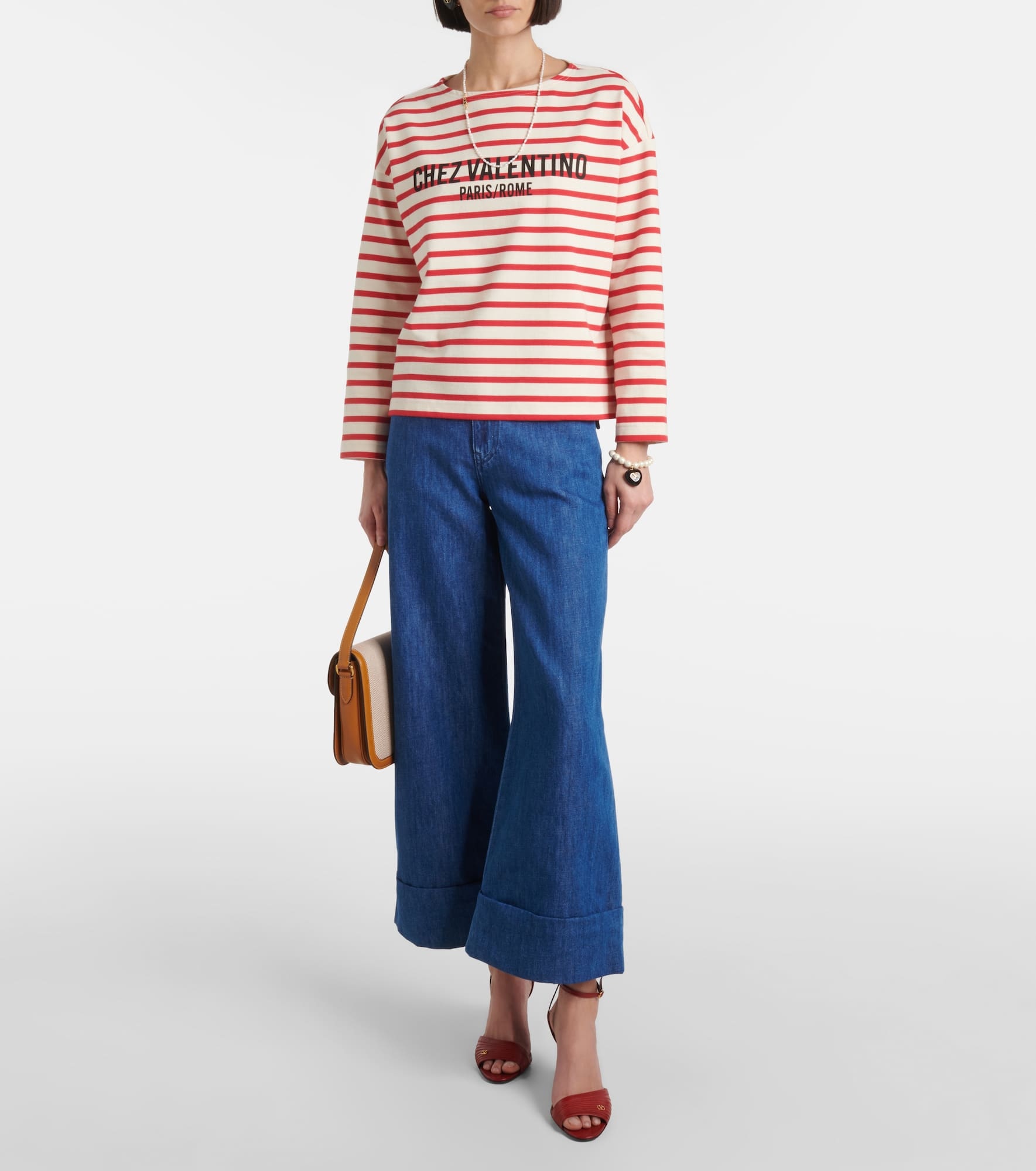Chez Valentino cotton jersey T-shirt - 2