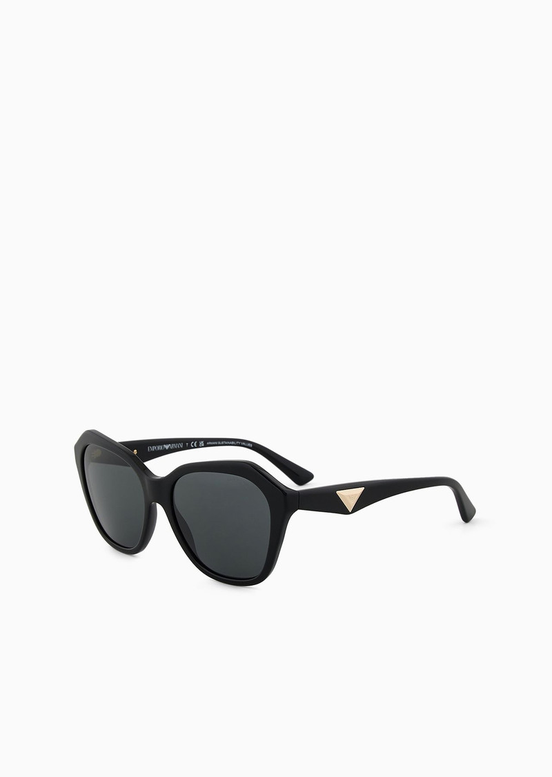 EMPORIO ARMANI Women’s irregular-shaped sunglasses outlook