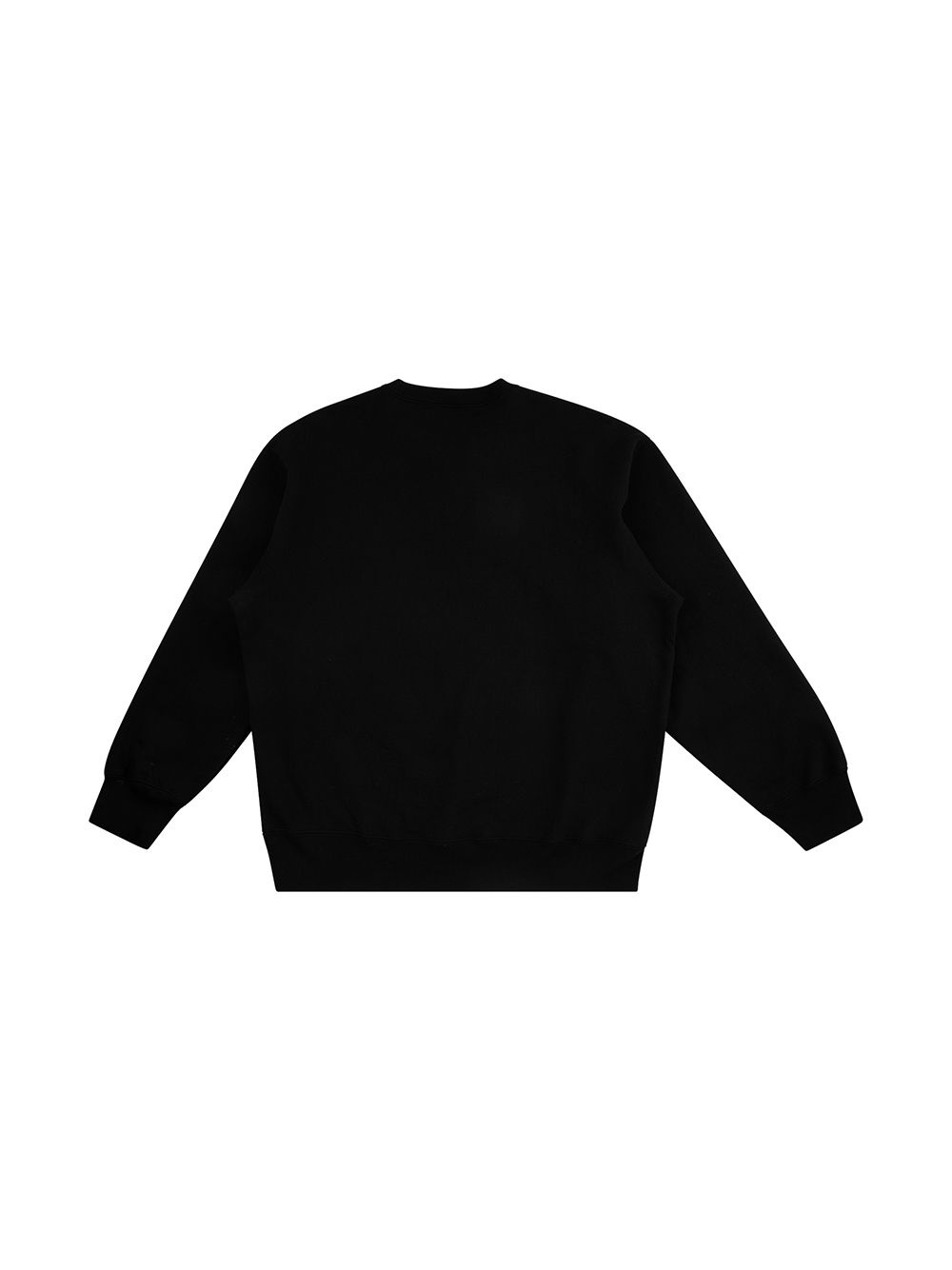 side logo crew-neck sweatshirt - 2