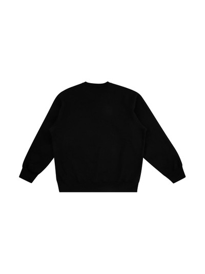 Supreme side logo crew-neck sweatshirt outlook