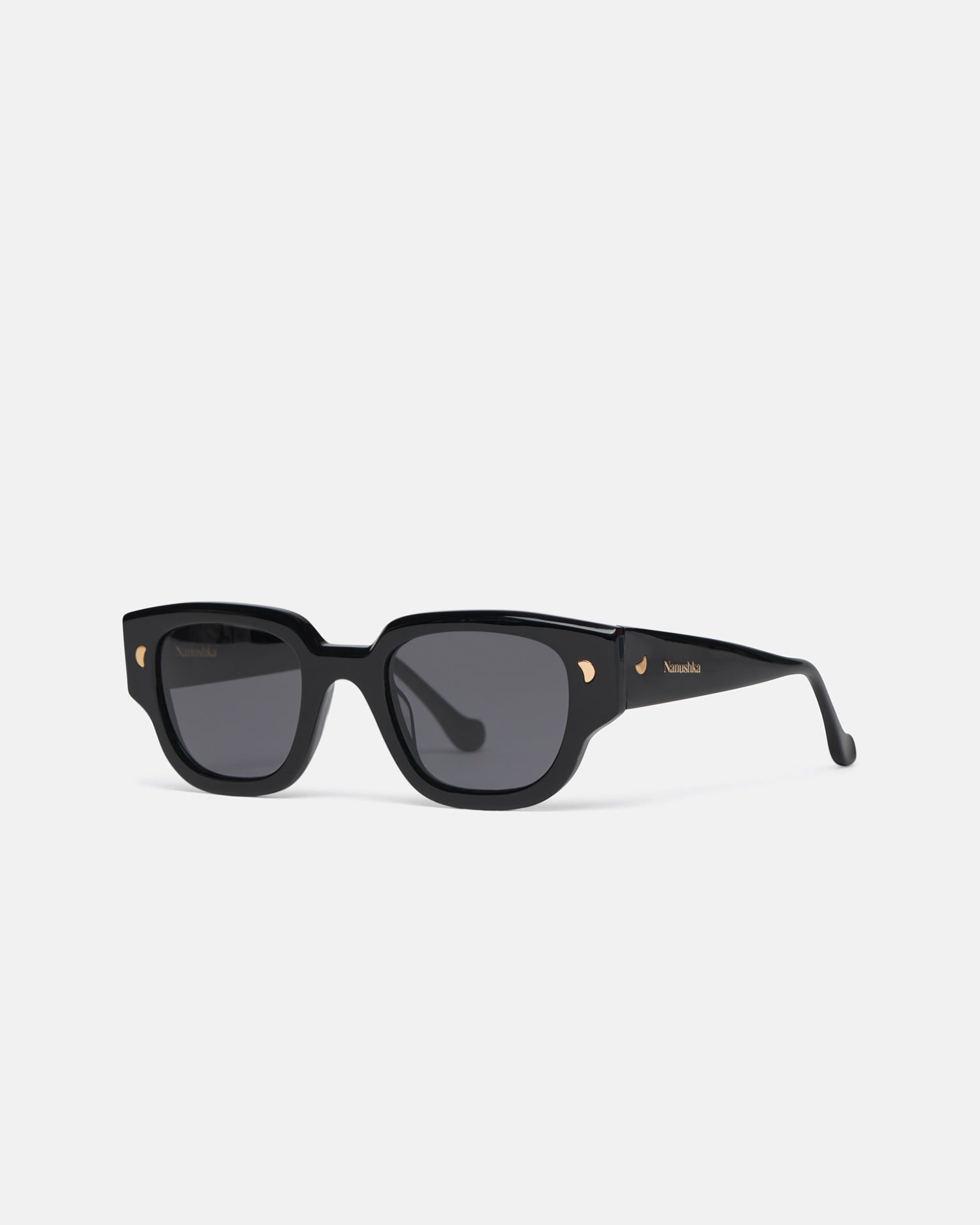 SAMUI - Bio-plastic D-frame sunglasses - Black - 2