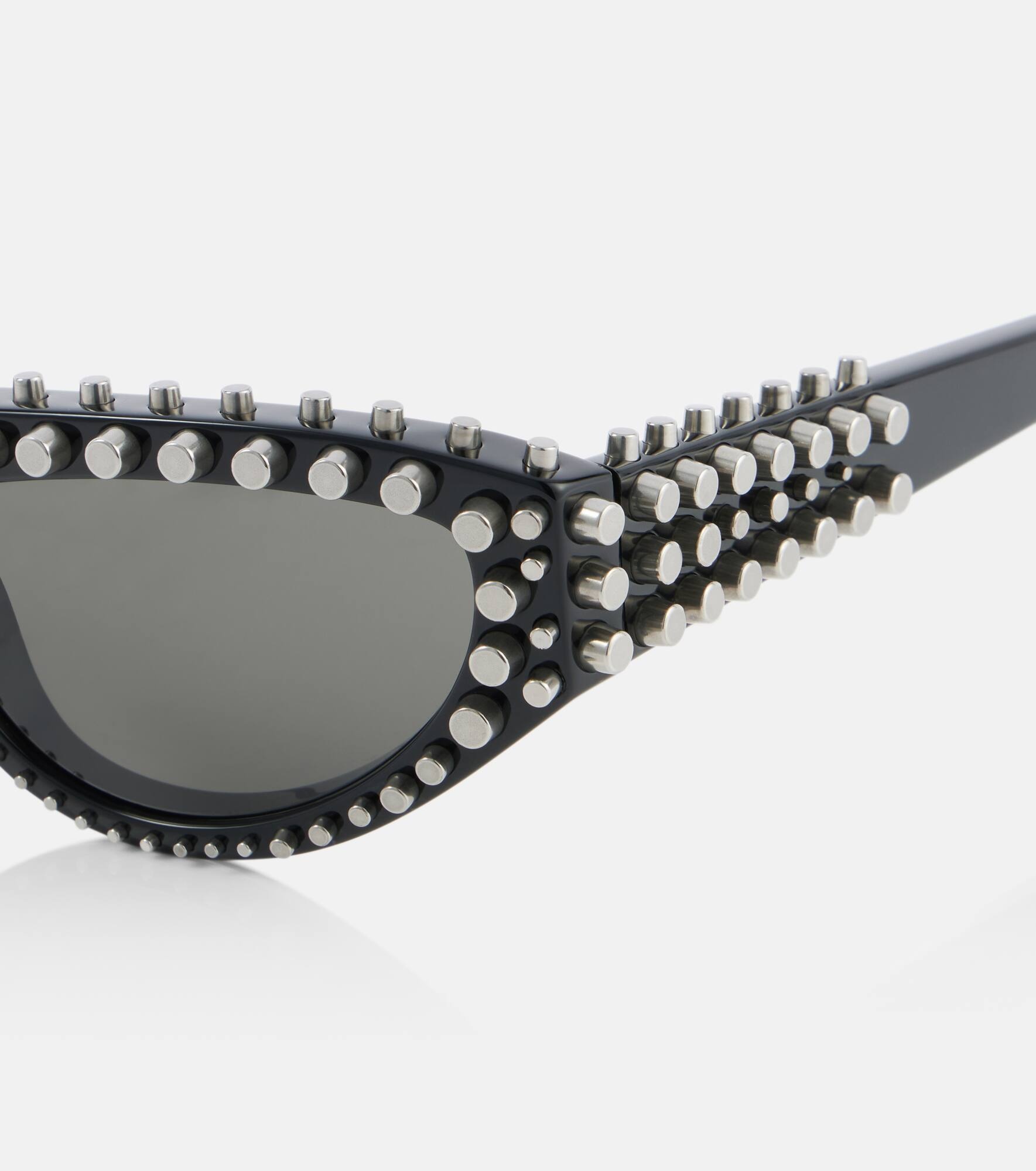 Studded cat-eye sunglasses - 2