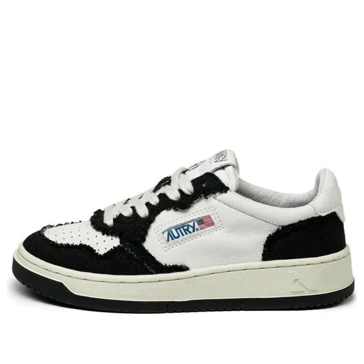(WMNS) AUTRY Medalist Canvas-Panelled 'White Black' AULW-CB02 - 1