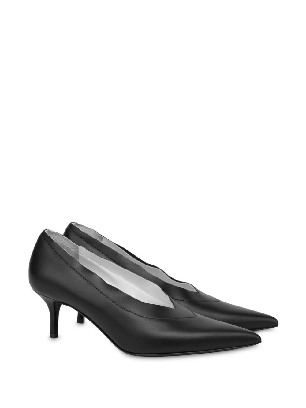 60mm leather pumps - 2