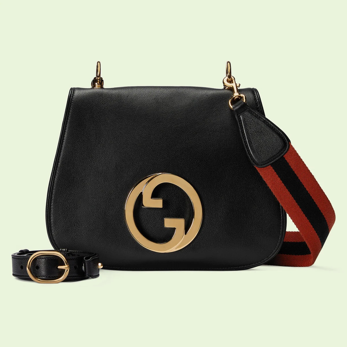 Medium bag with round Interlocking G - 7