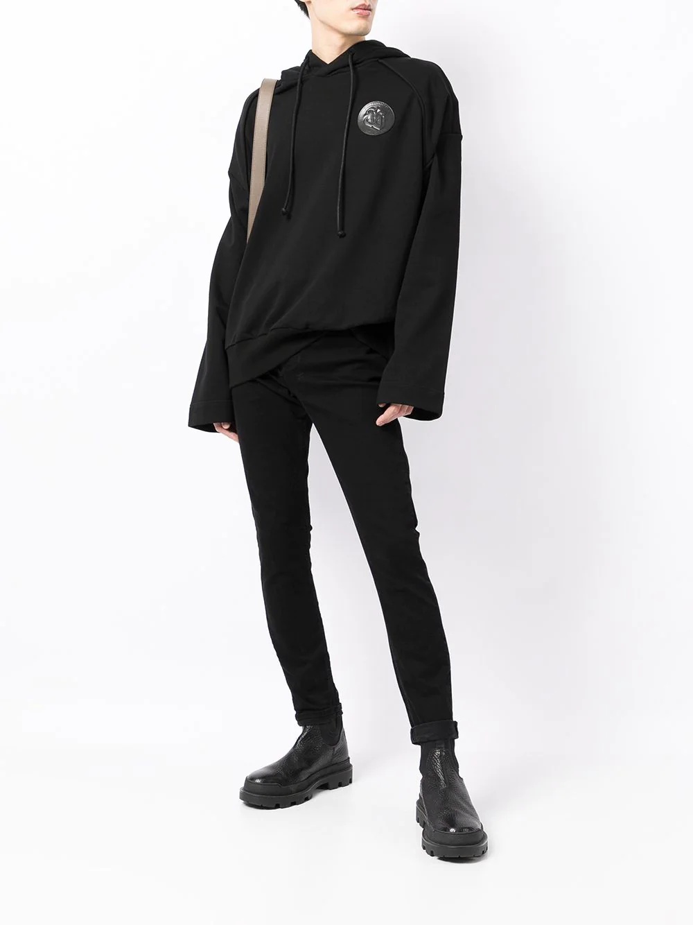 oversize cotton hoodie - 2