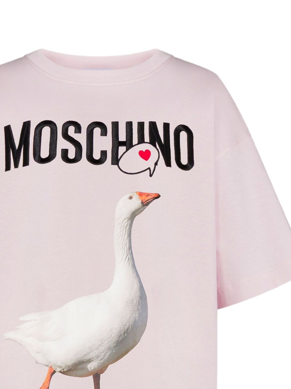 goose-print mini T-shirt dress - 3