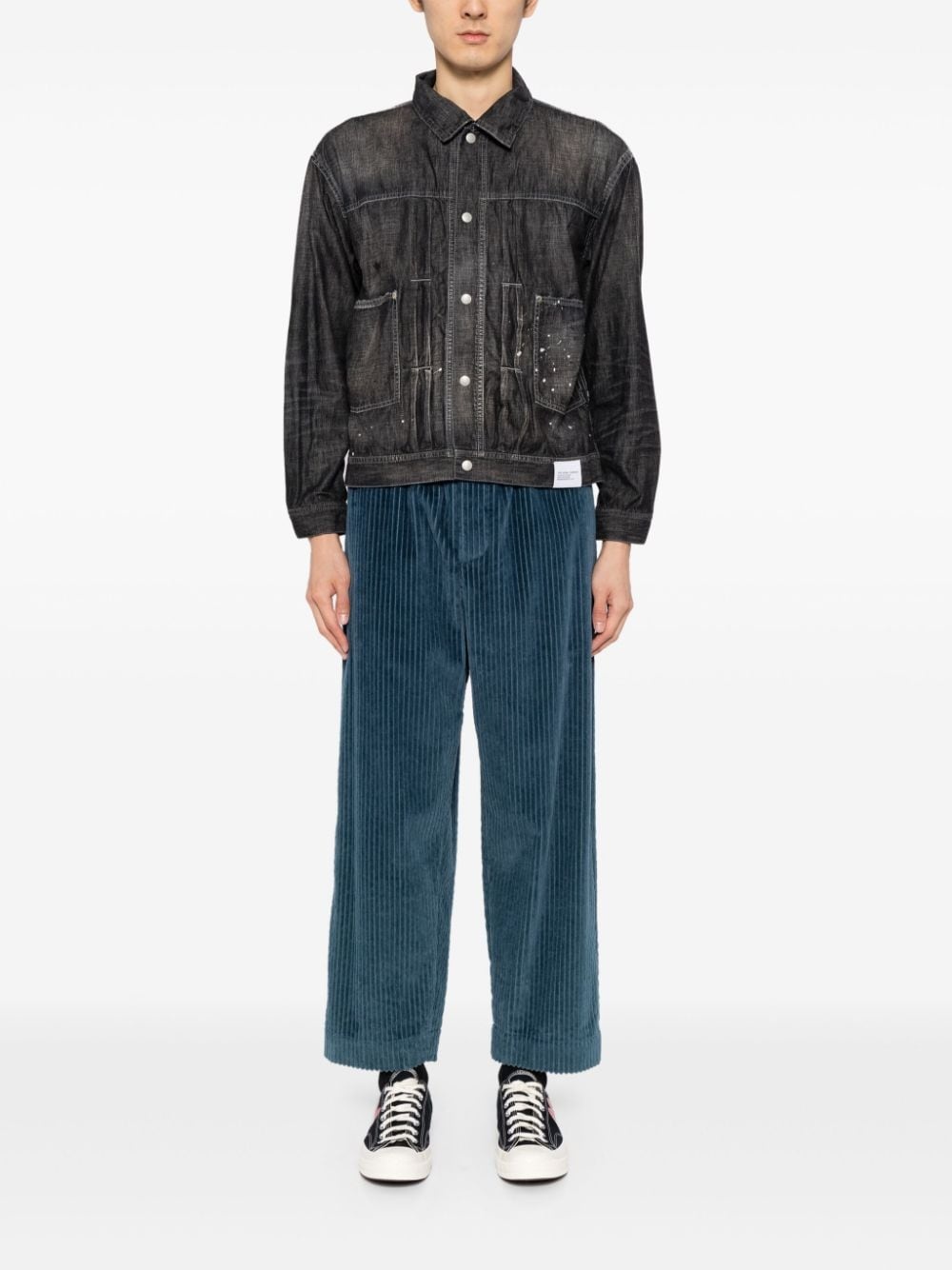 button-up denim shirt - 2
