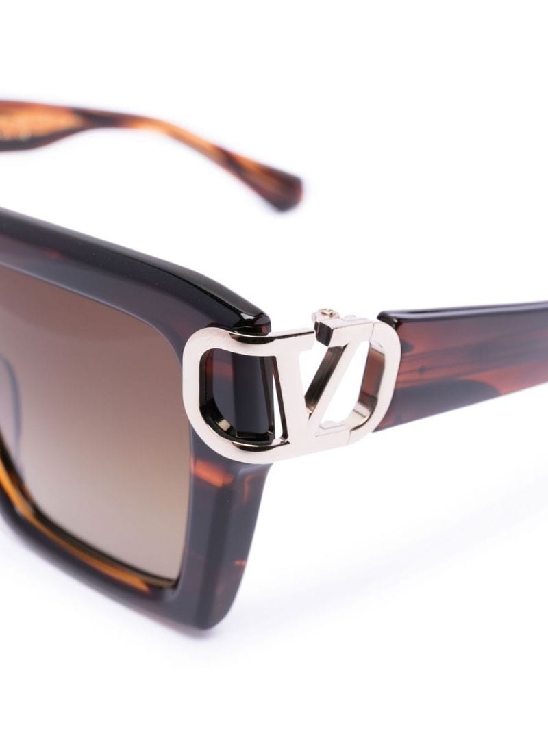 VLogo Signature oversized-frame sunglasses - 3