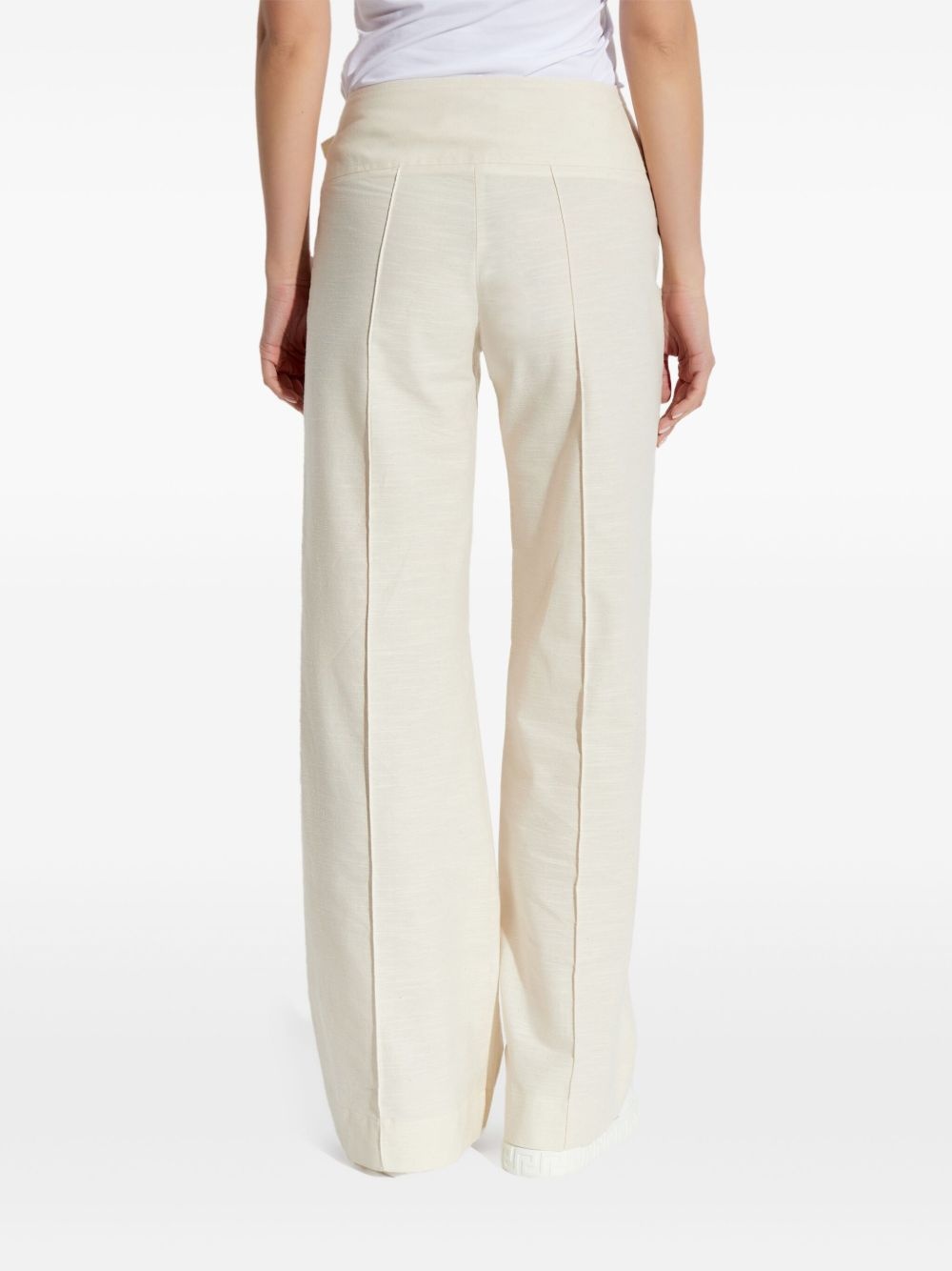 baroque buckle trousers - 4