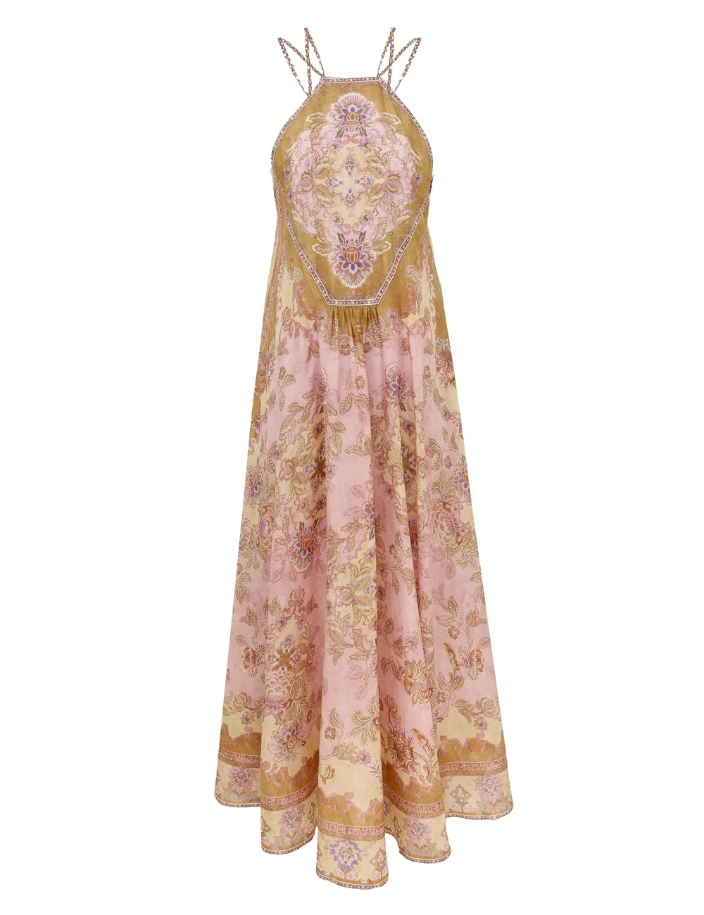 ECHO MIDI DRESS - 1