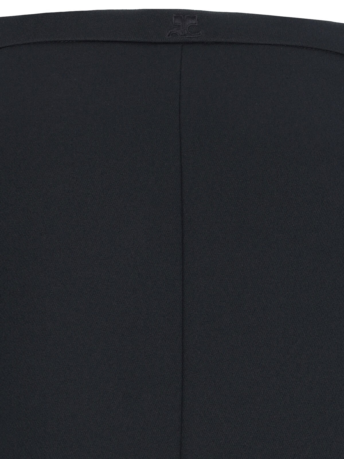 ZIPPED MINI SKIRT - 5