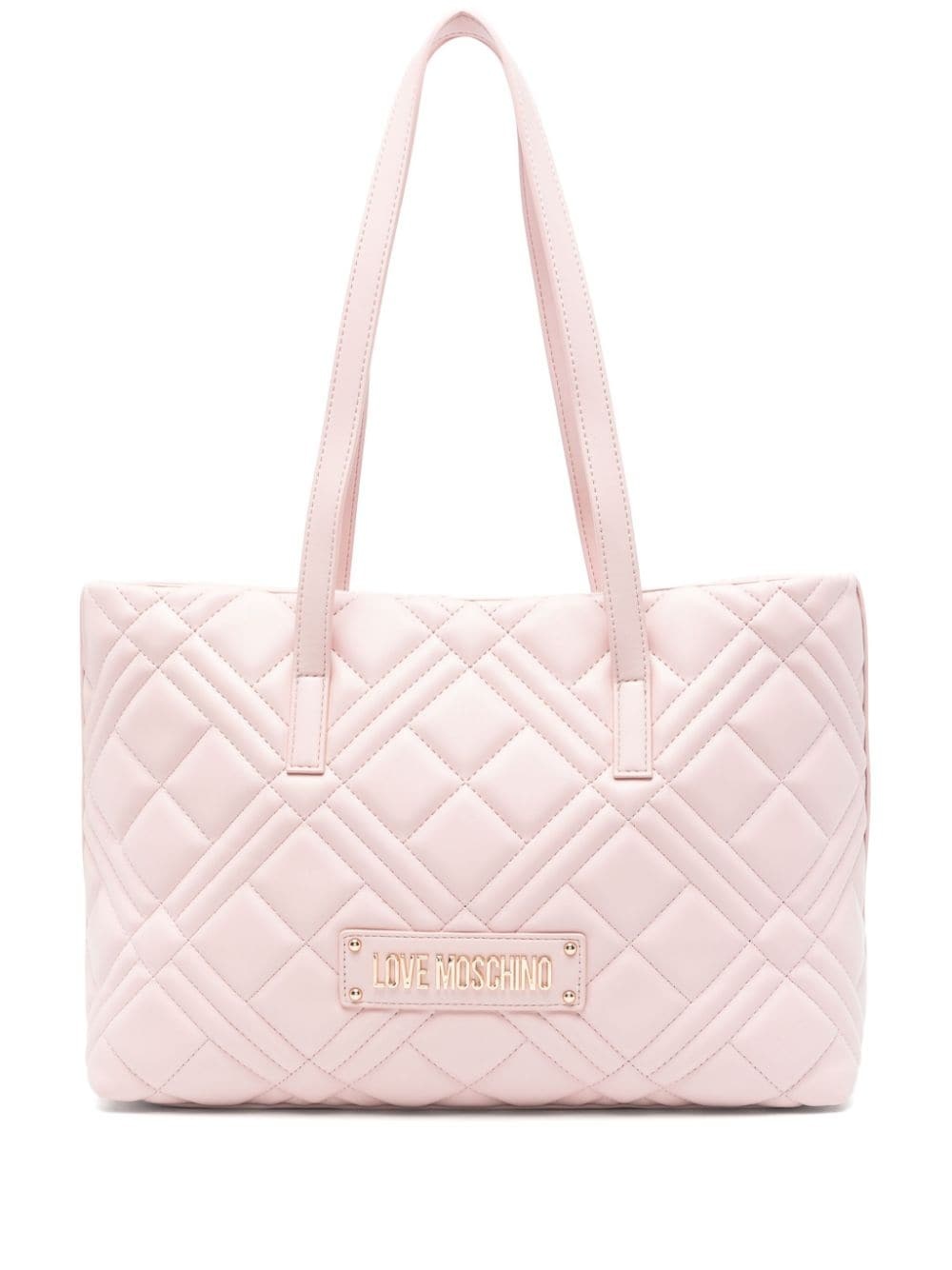 quilted shoulder bag - 1