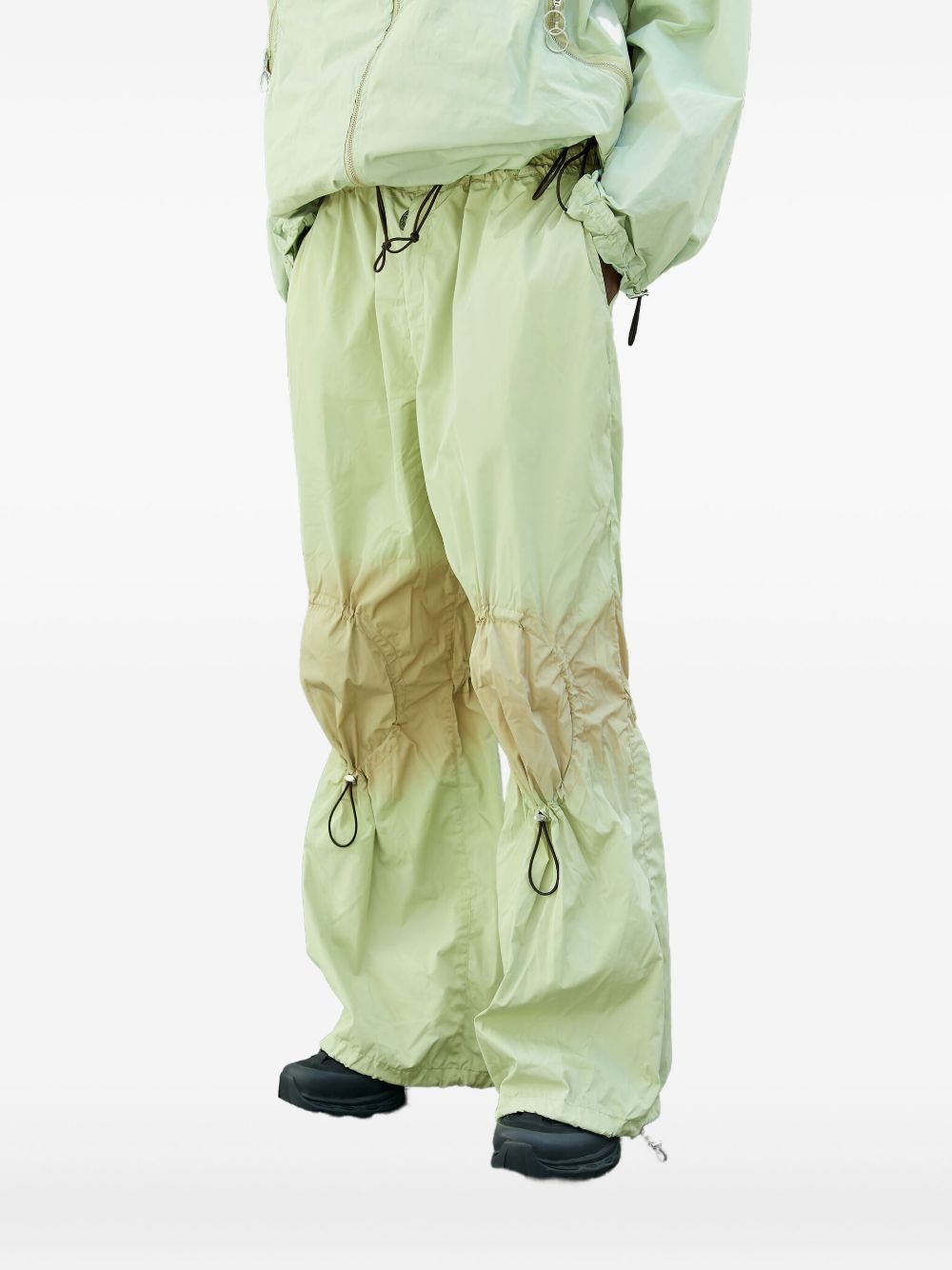 drawstring track pants - 3