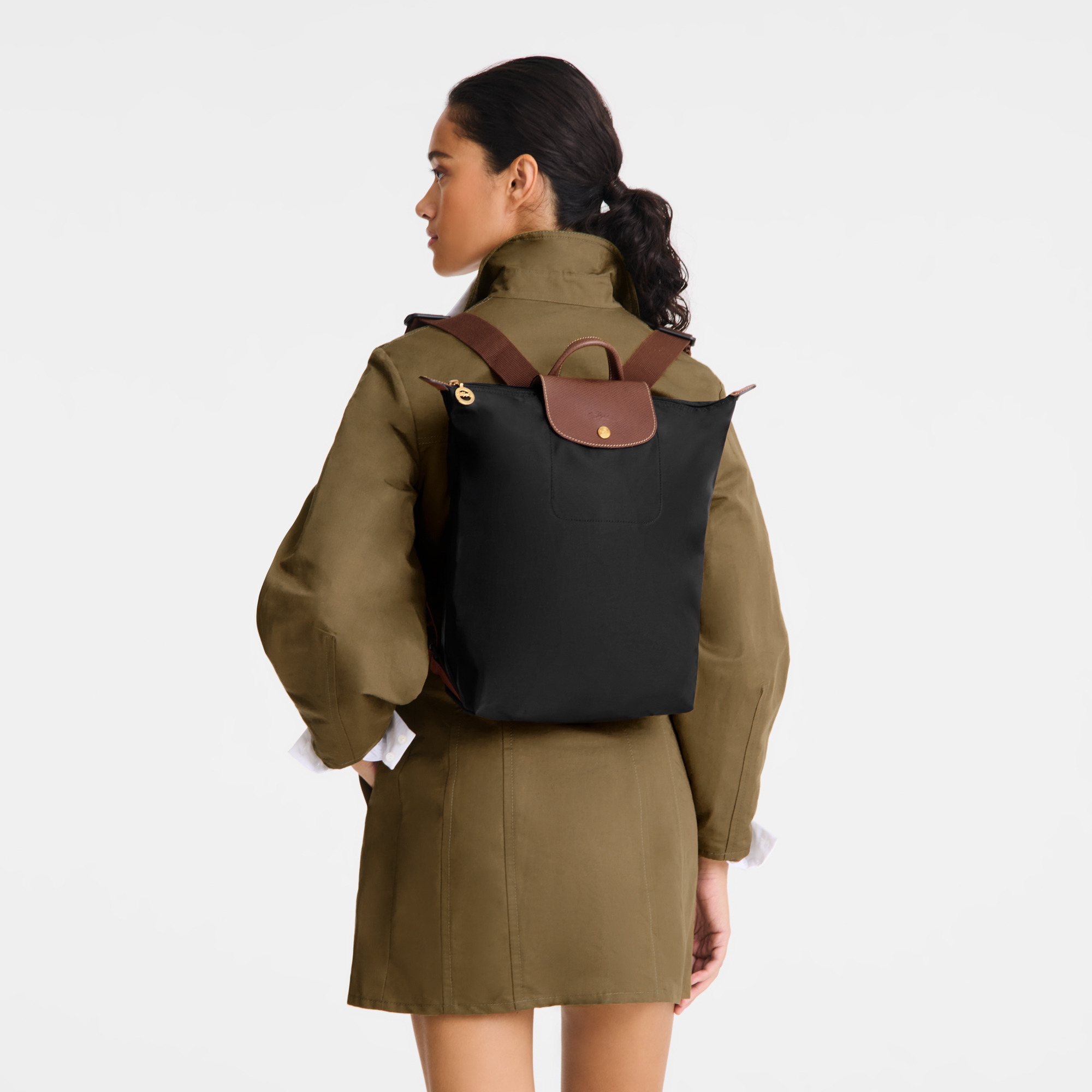 Le Pliage Original M Backpack Black - Canvas - 2
