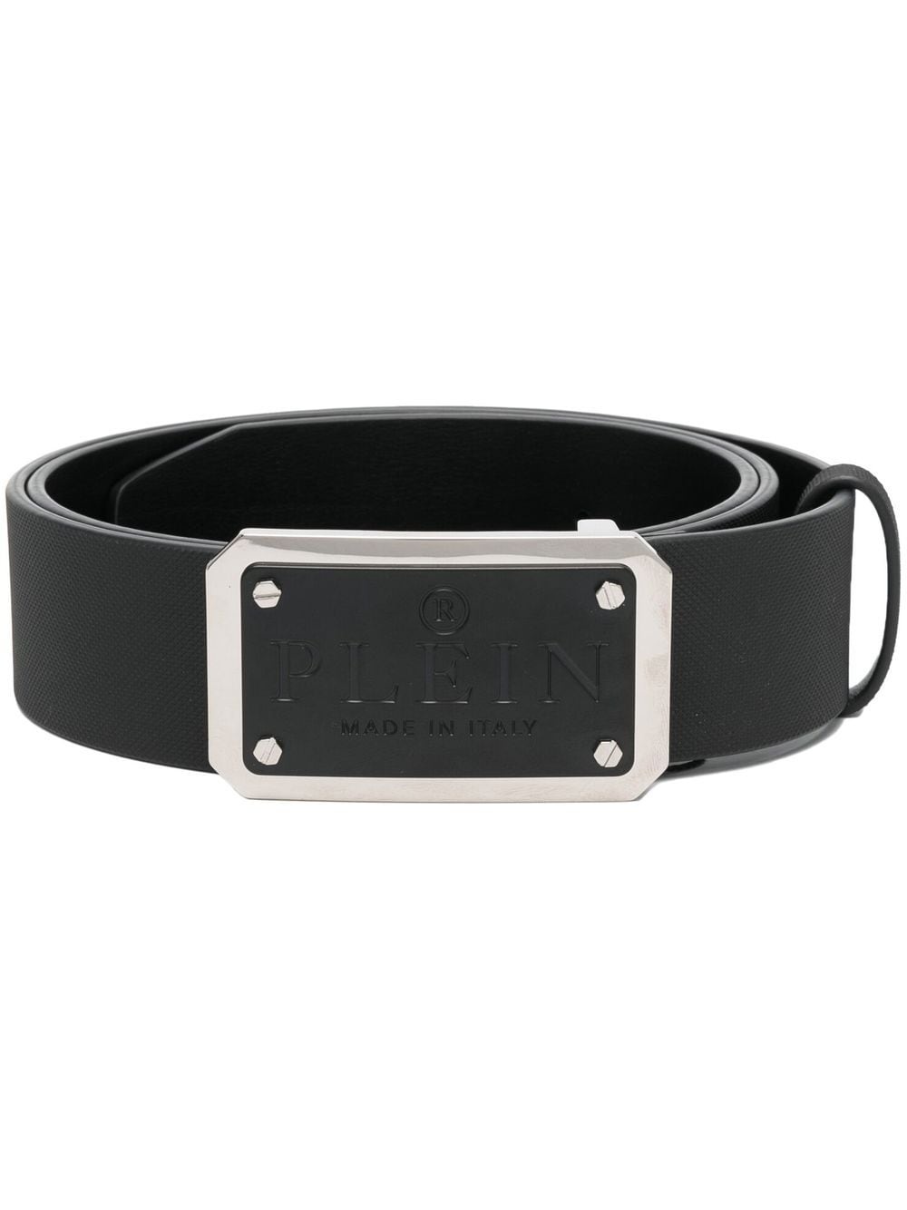 Iconic Plein leather belt - 1