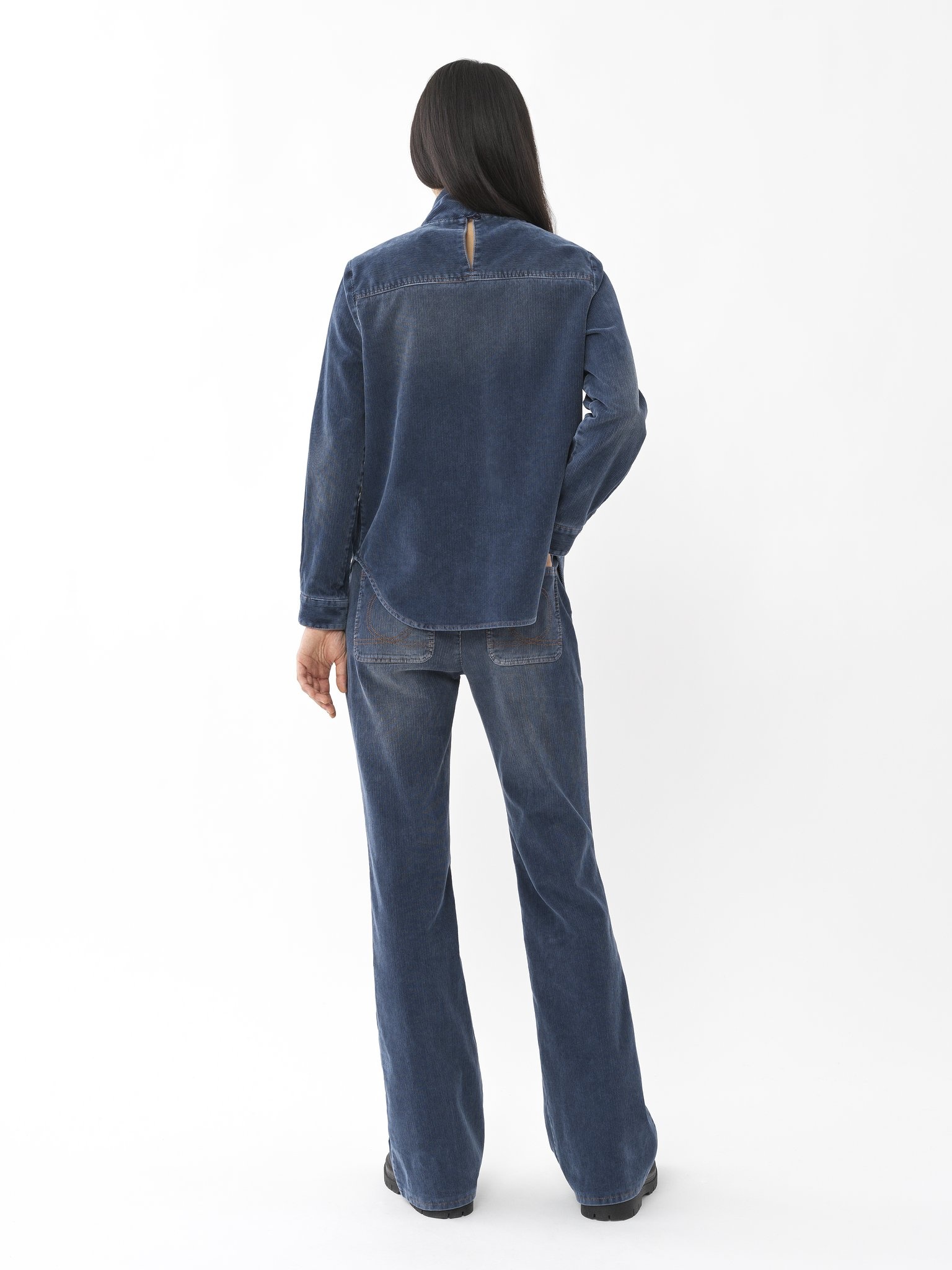KNOTTED TIE BLOUSE - 5