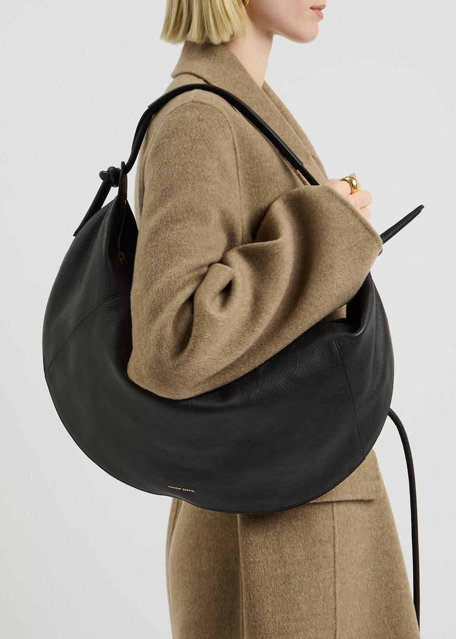 Mansur Gavriel Fortuna Grained-leather Shoulder bag - 5