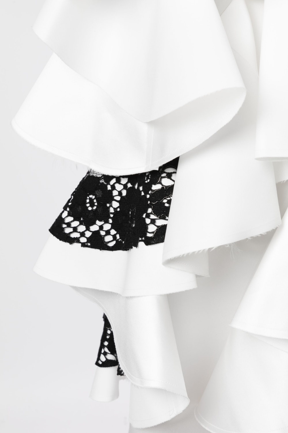 ruffle-detailing sleeveless dress - 5