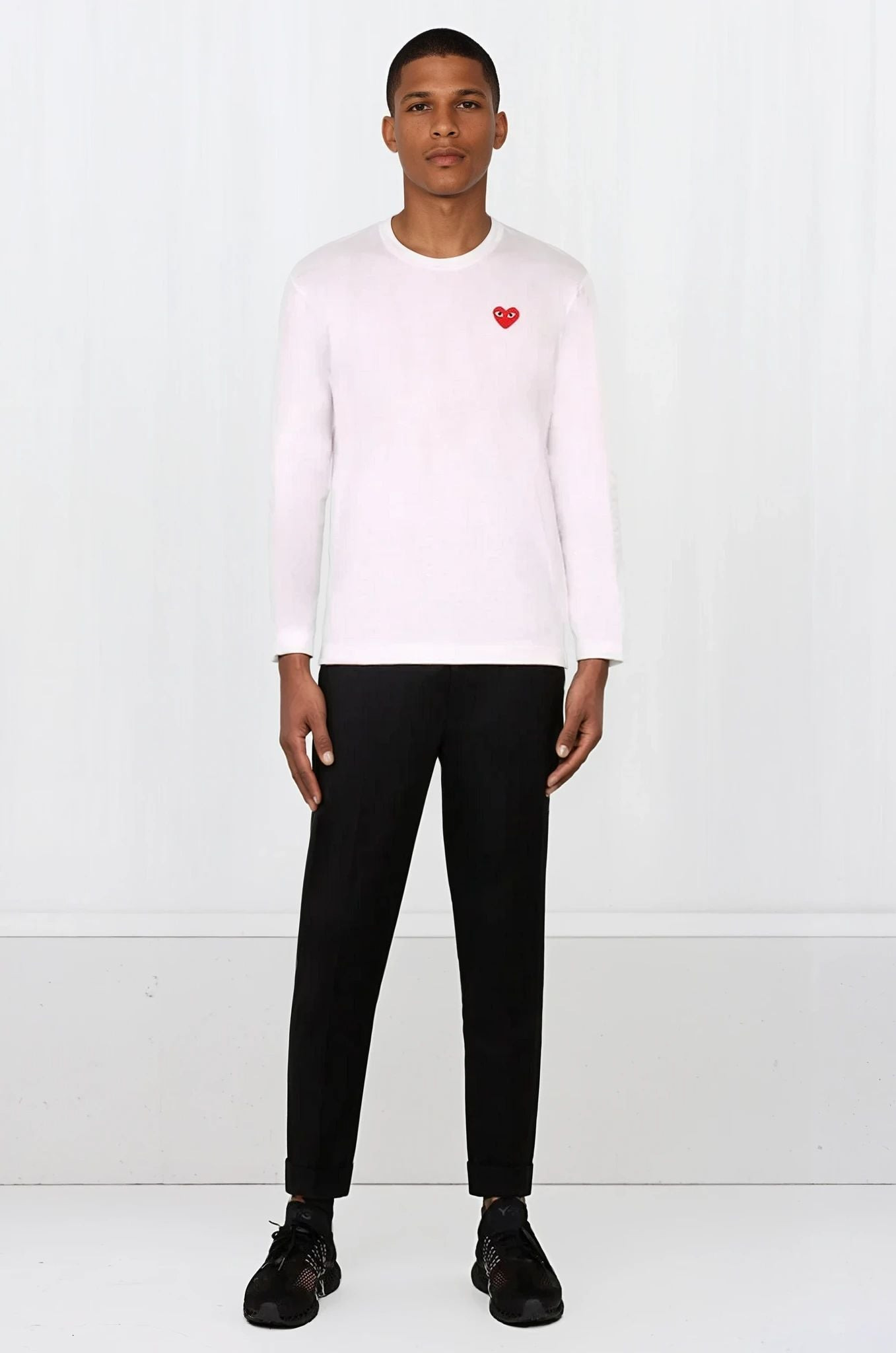 TERRY CROPPED TROUSER | BLACK - 2