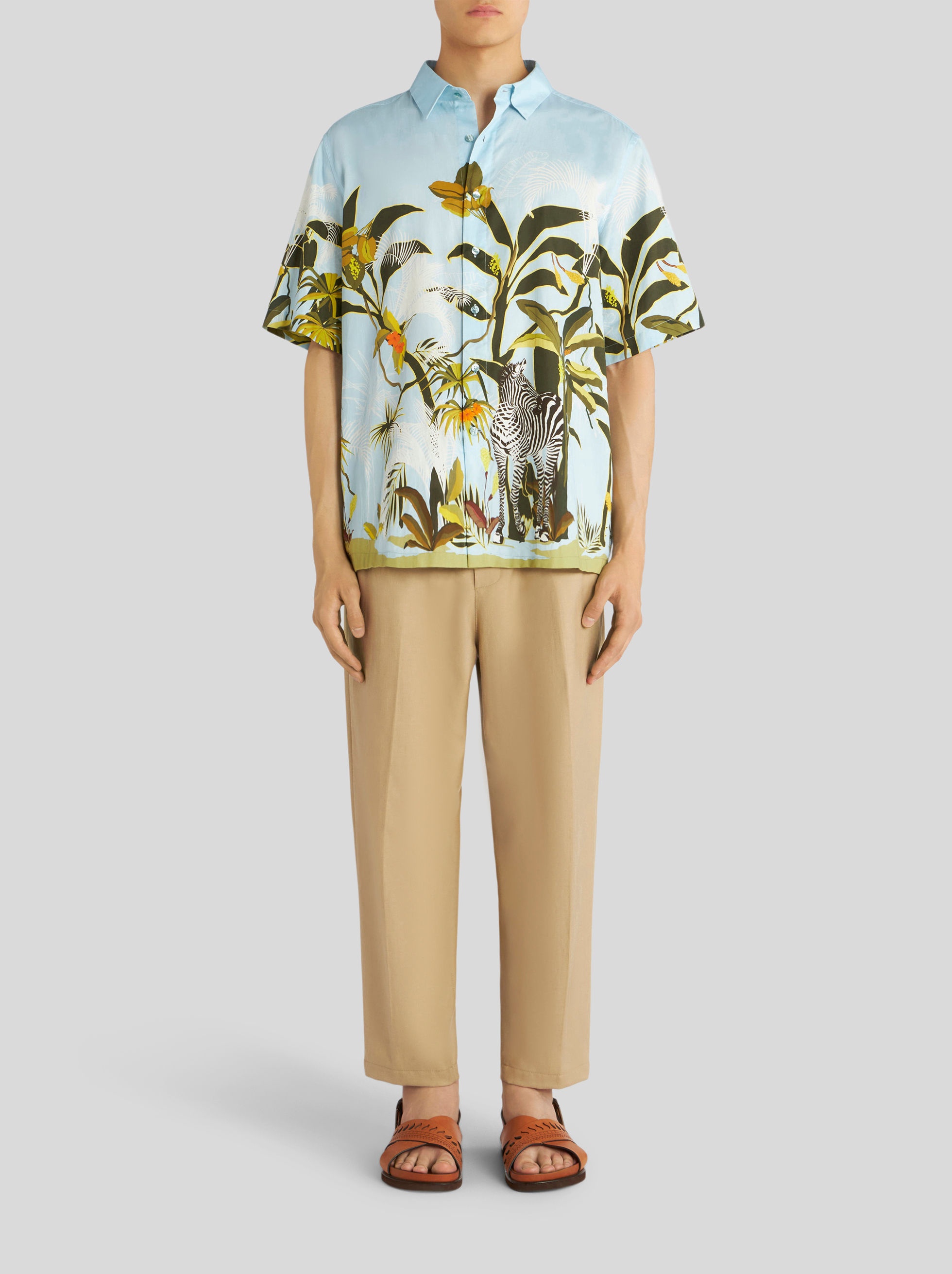 SHORT-SLEEVED JUNGLE SHIRT - 3