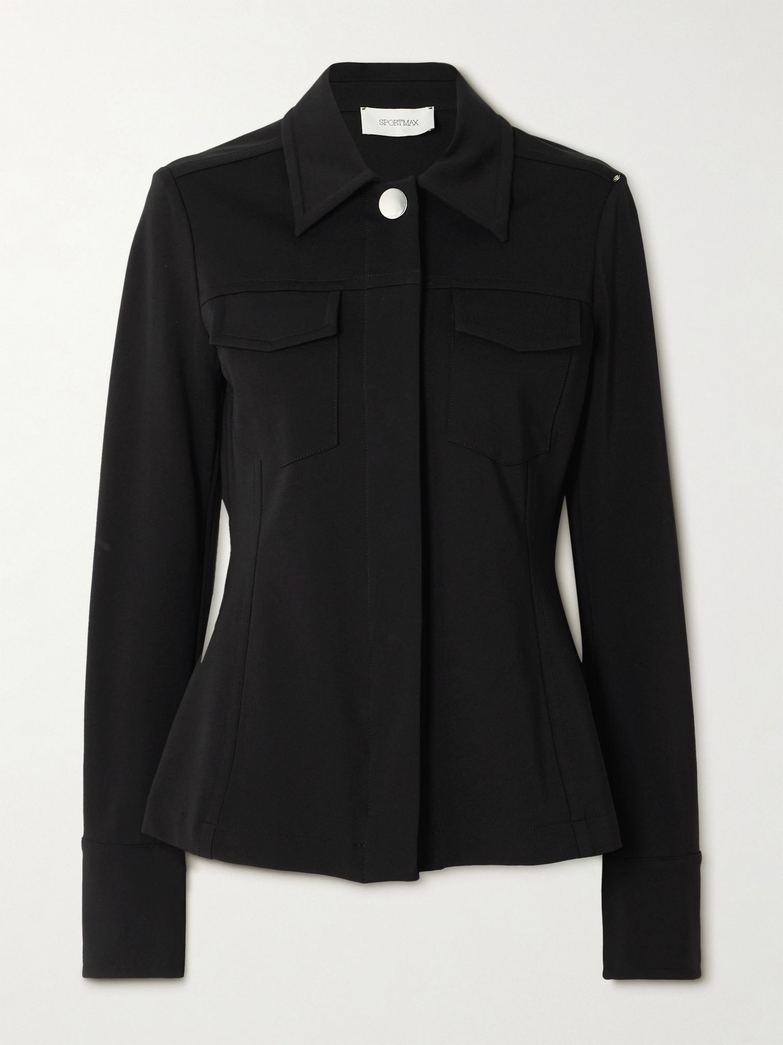 Wells crepe jacket Black - 1