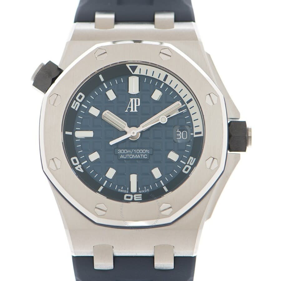 Audemars Piguet Royal Oak Offshore Automatic Blue Dial Men's Watch 15720ST.OO.A027CA.01 - 2